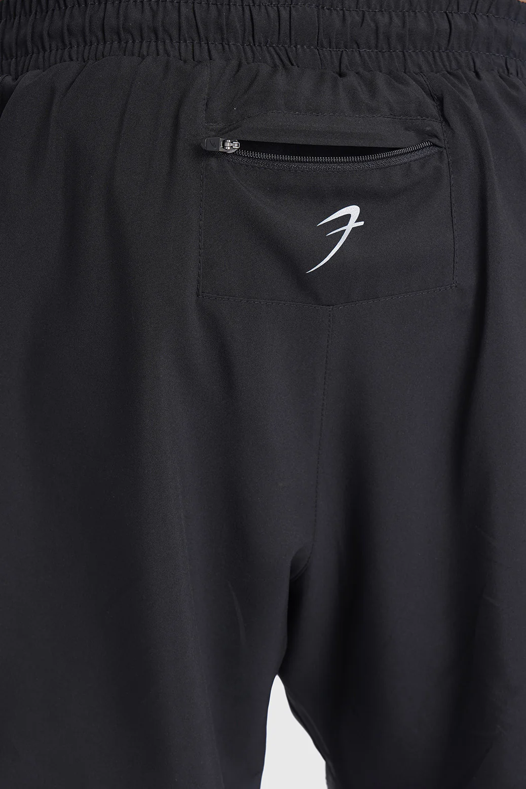 2 in 1 Mesh Shorts Black With Black - Image 5