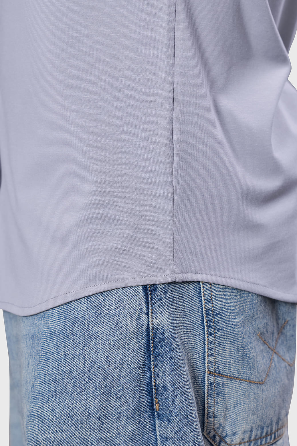 Aero Shirt Light Grey - Image 7