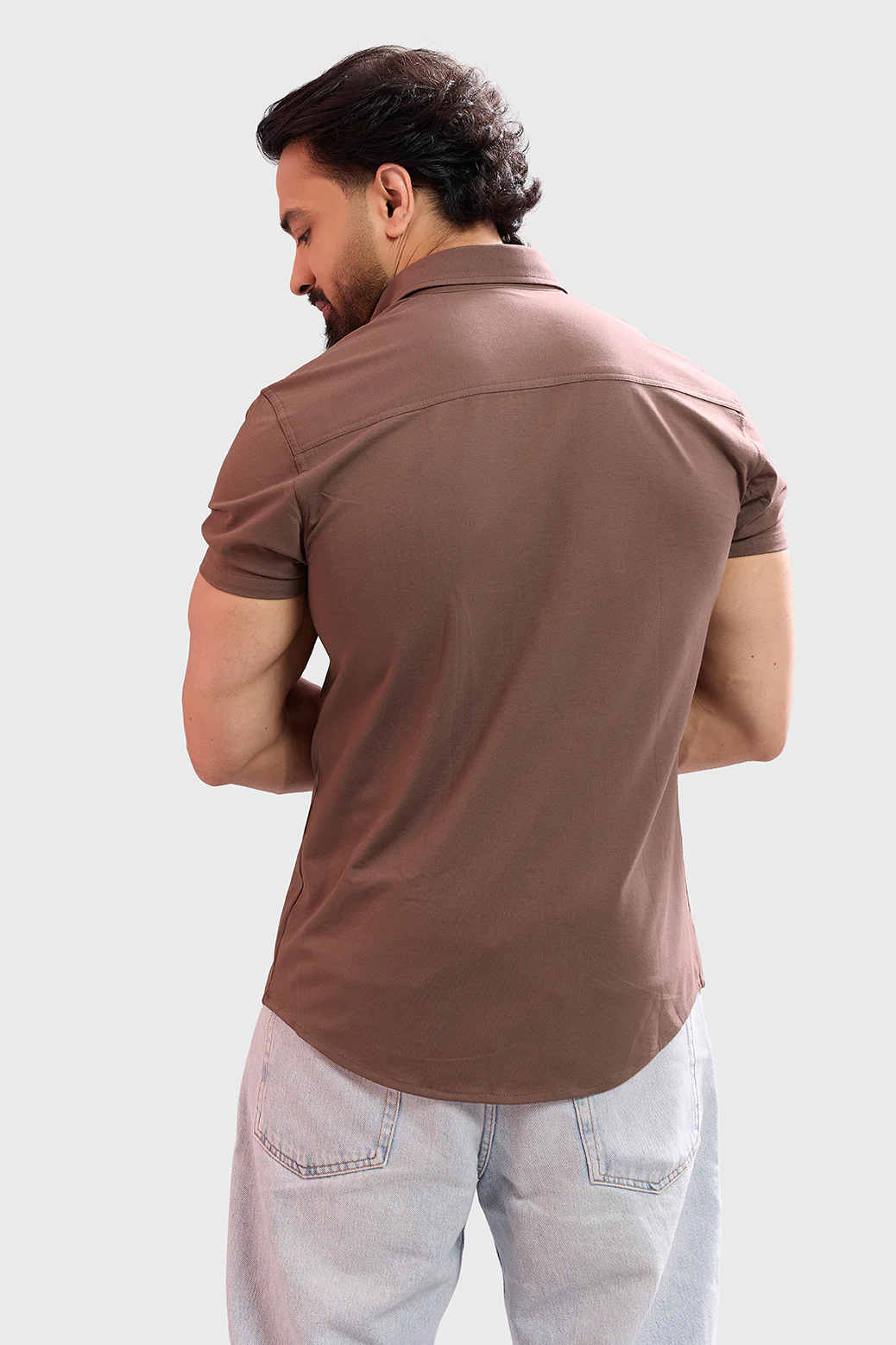 Aero Shirt Mocha - Image 5