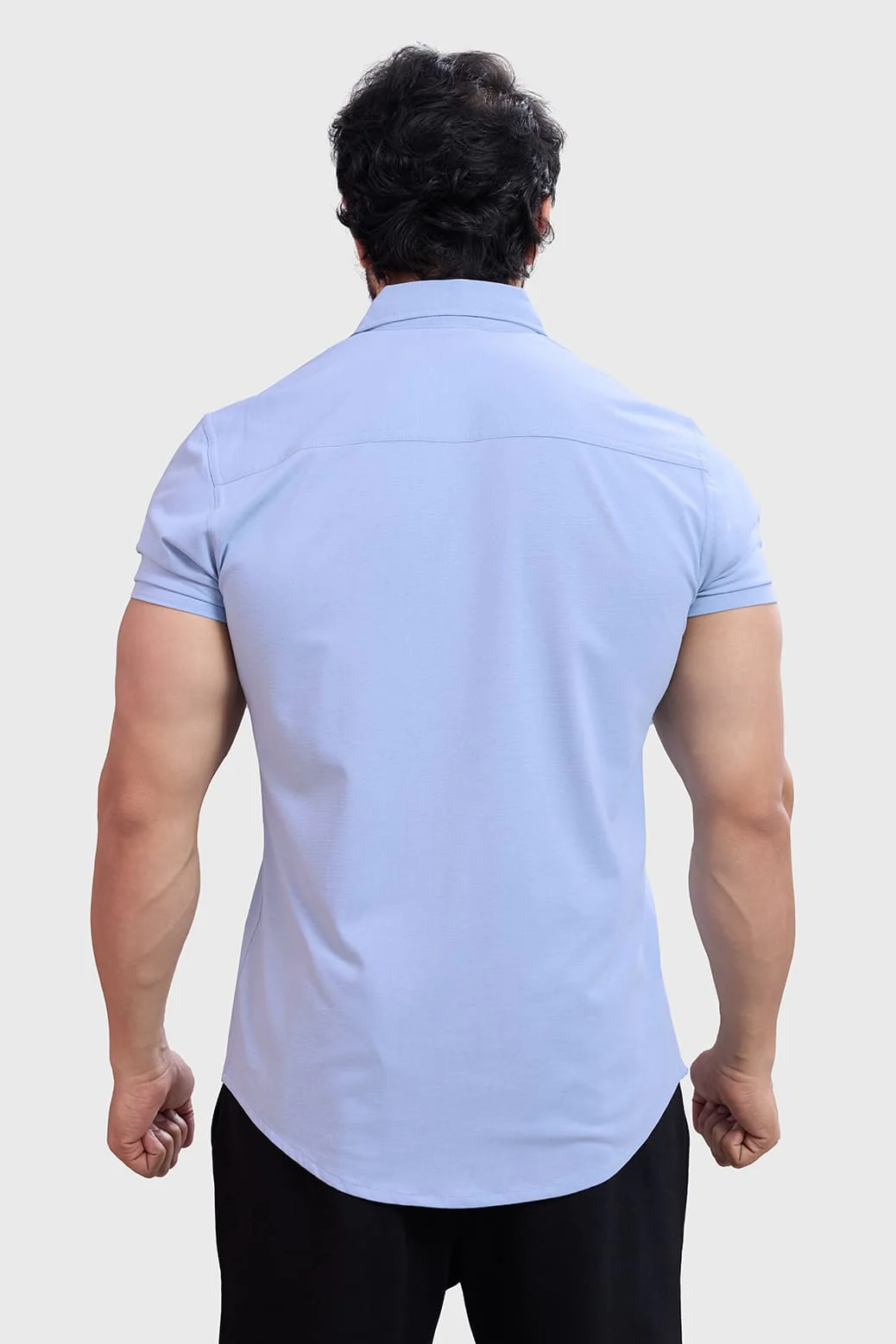 Aero Shirt Sky Blue - Image 7