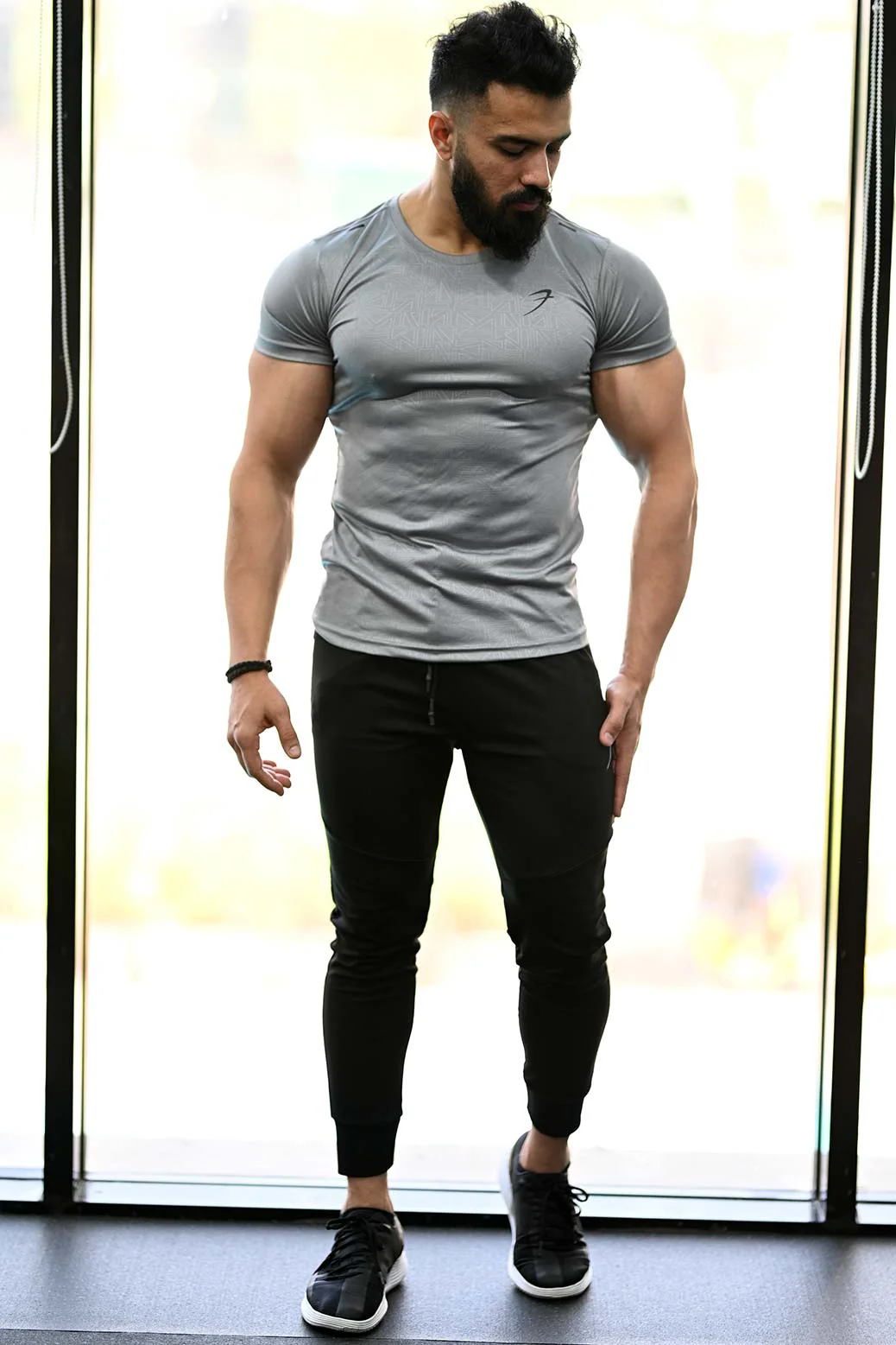 Aero T-shirt Light Grey - Image 5