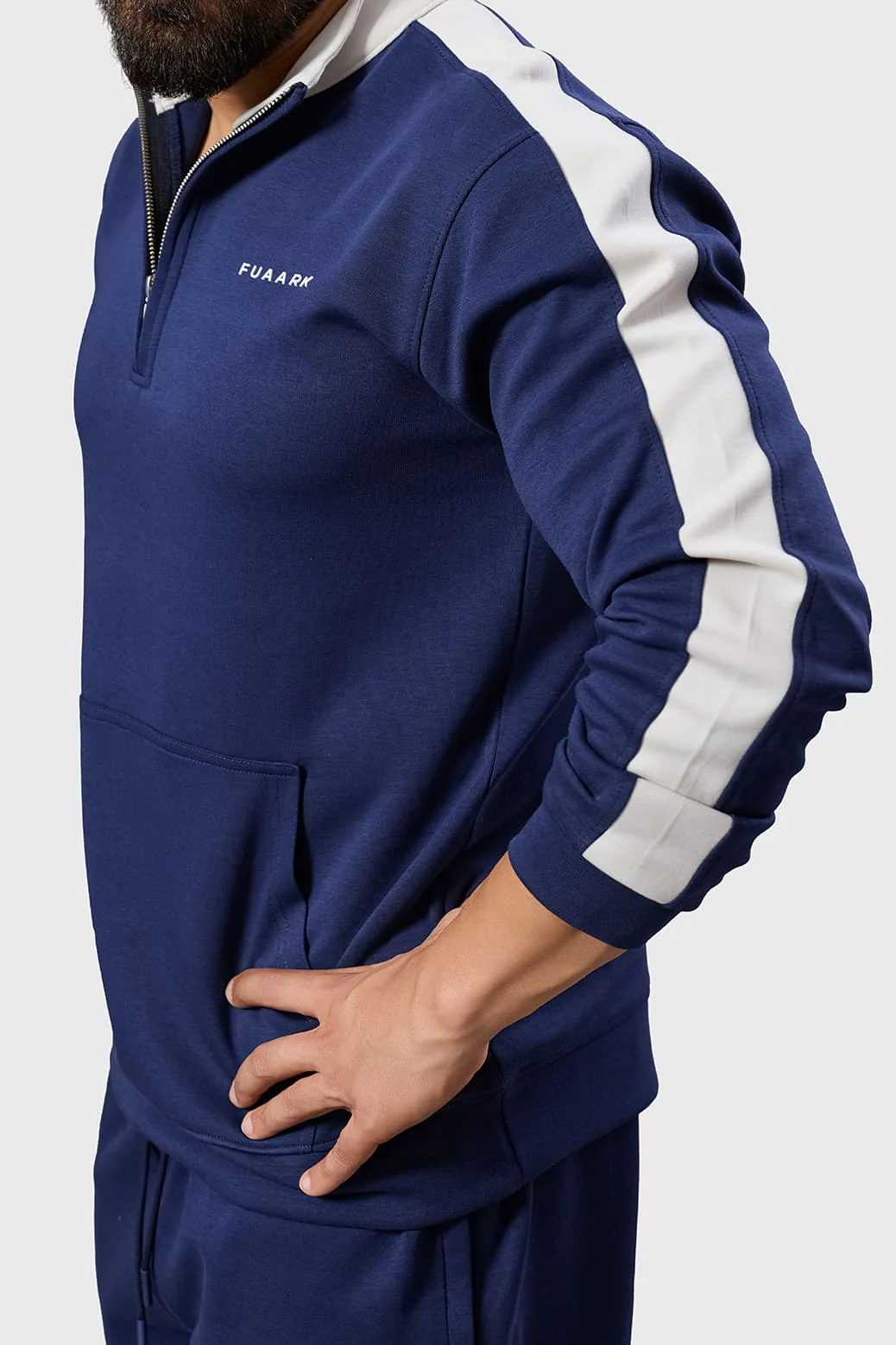 Alpine Pullover Navy/White - Image 5
