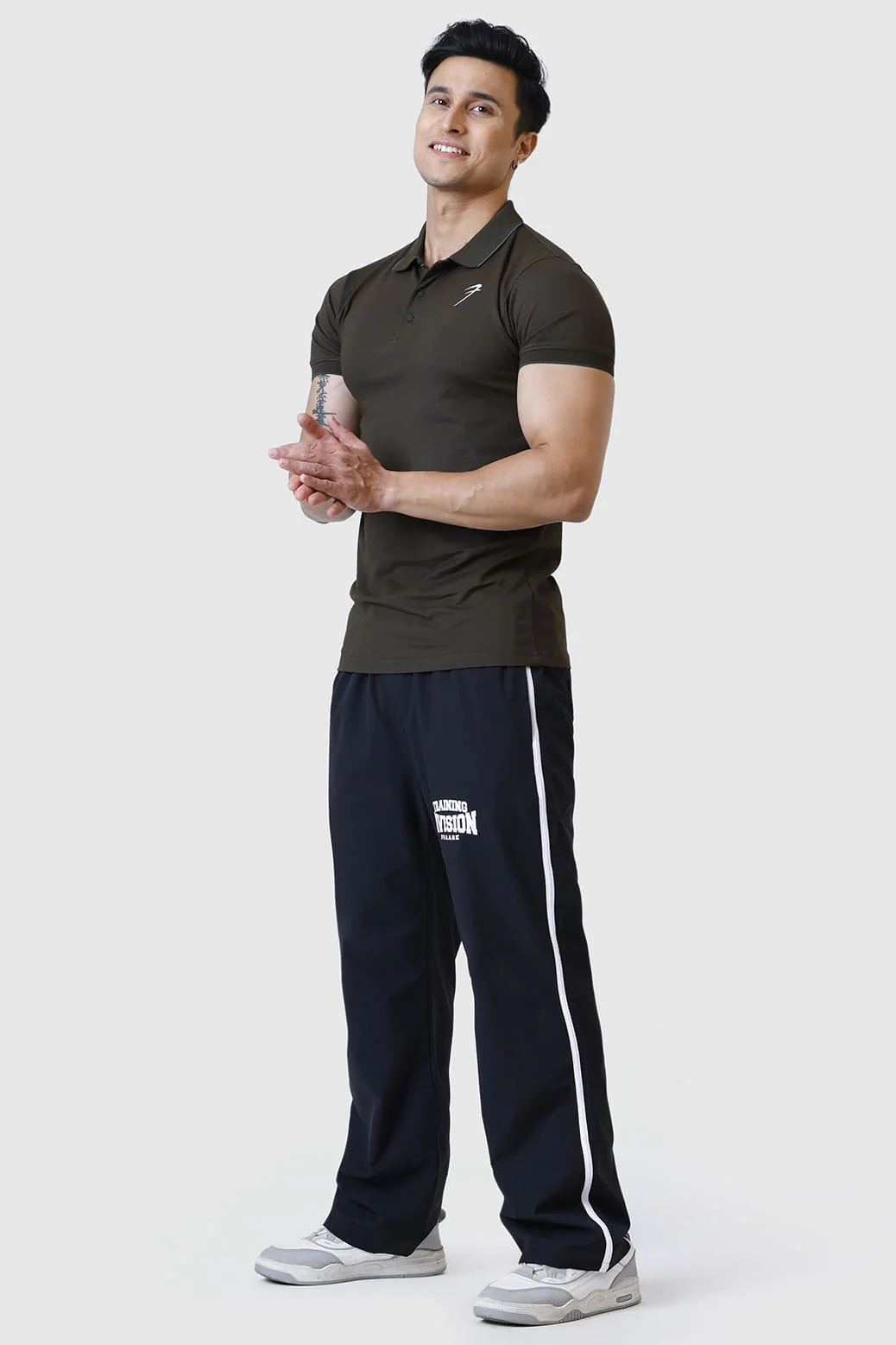 Aura Polo T-shirt Olive - Image 5