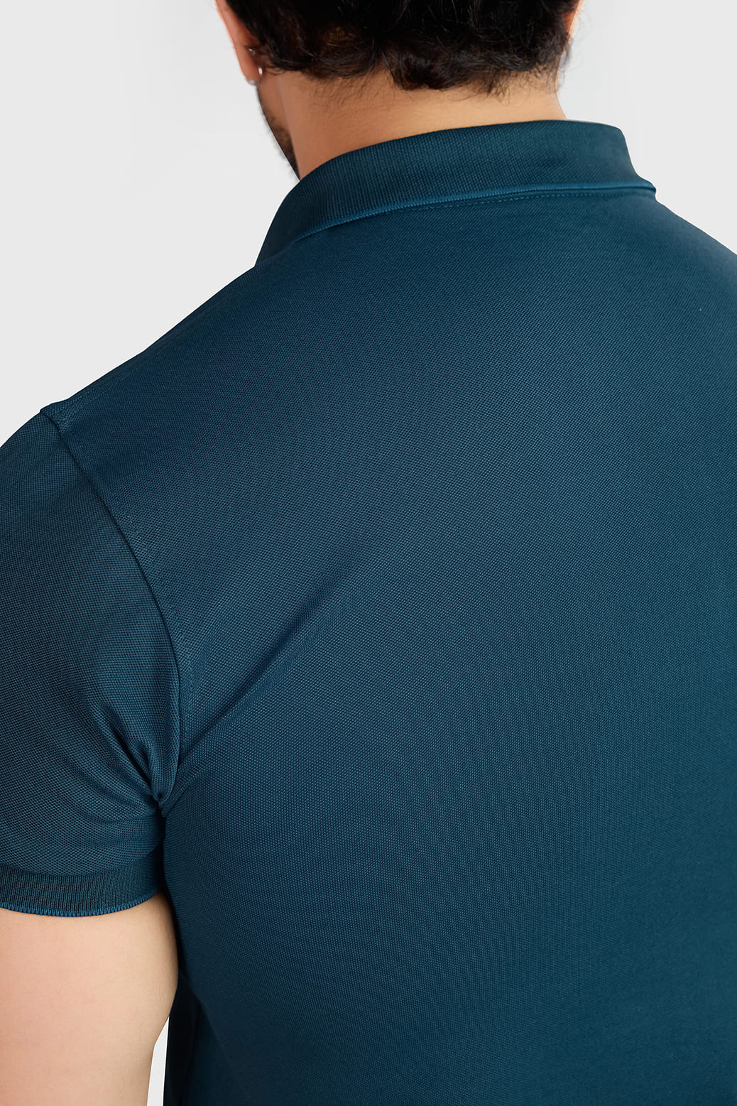Aura Polo T-shirt Teal - Image 4