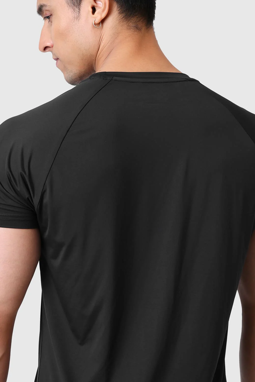 Bare Nylon T-shirt Black - Image 6