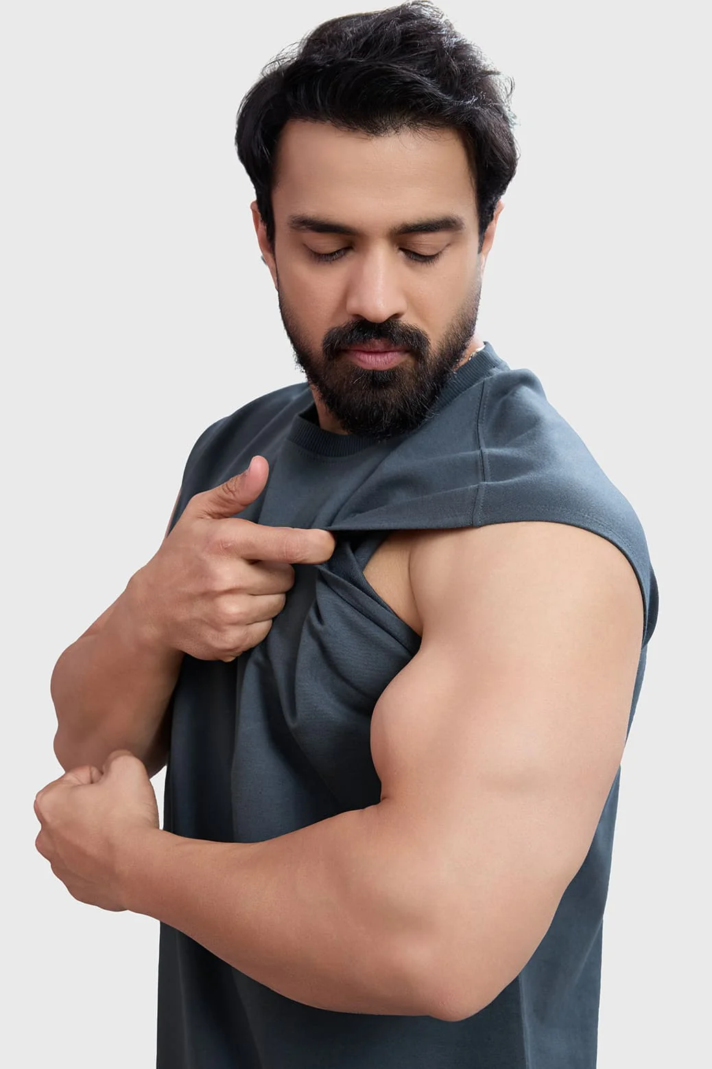 Blackout Capsleeves Tank Dark Grey - Image 5