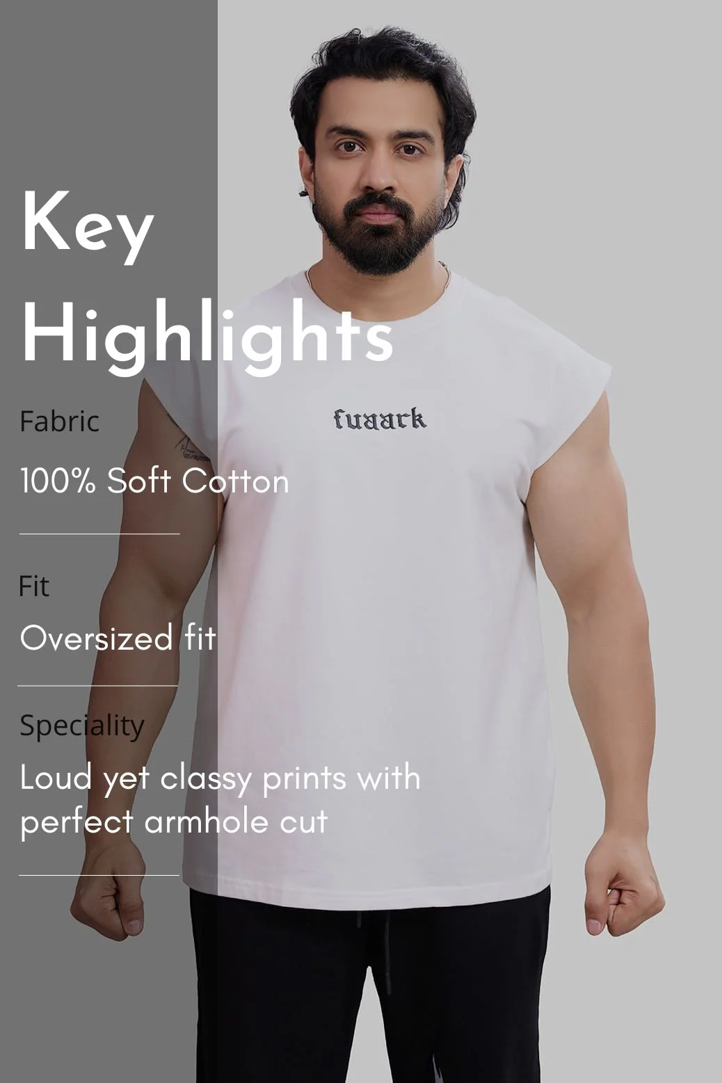 Blackout Capsleeves Tank White - Image 8
