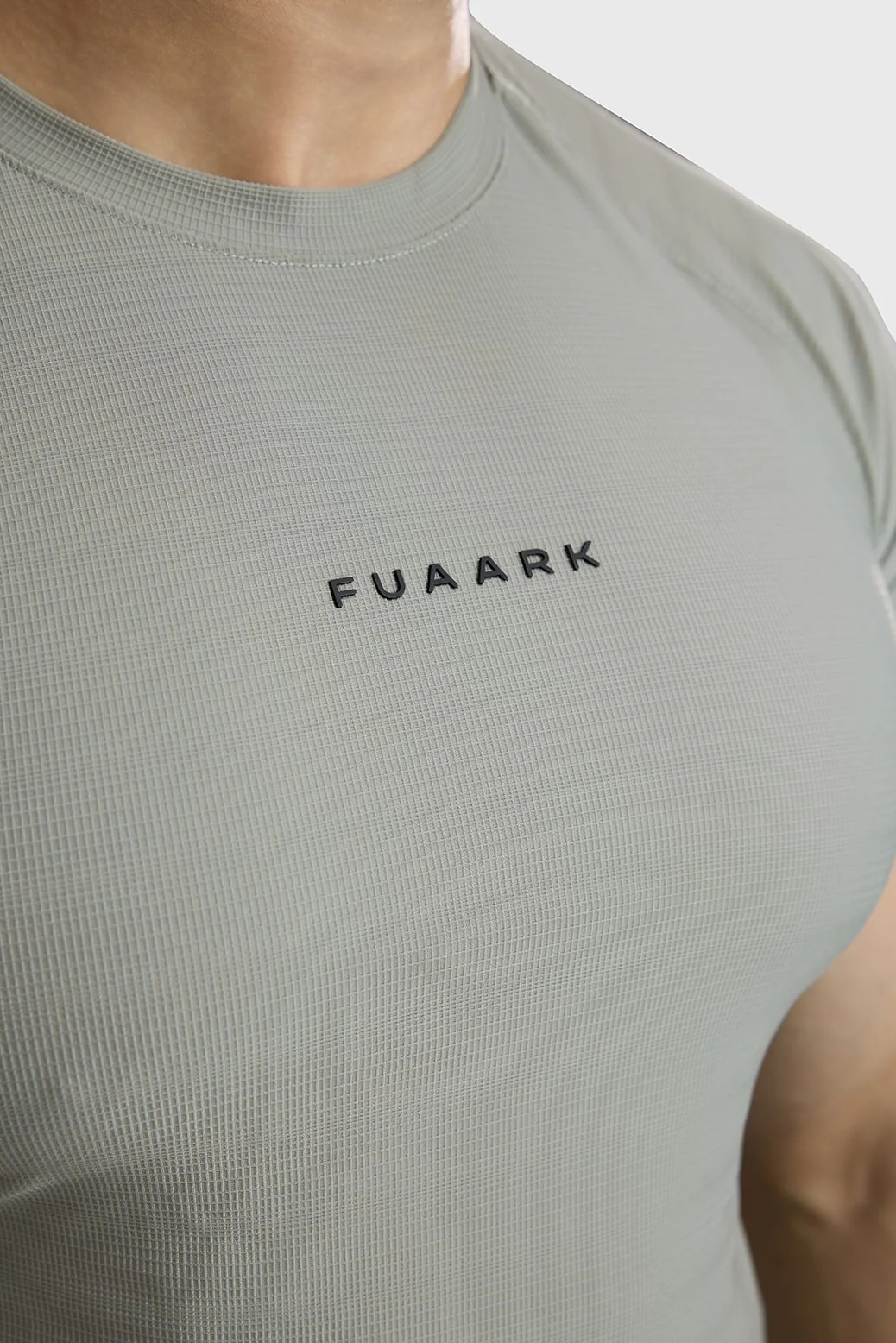 Blaze Nylon T-shirt Sage Green - Image 3