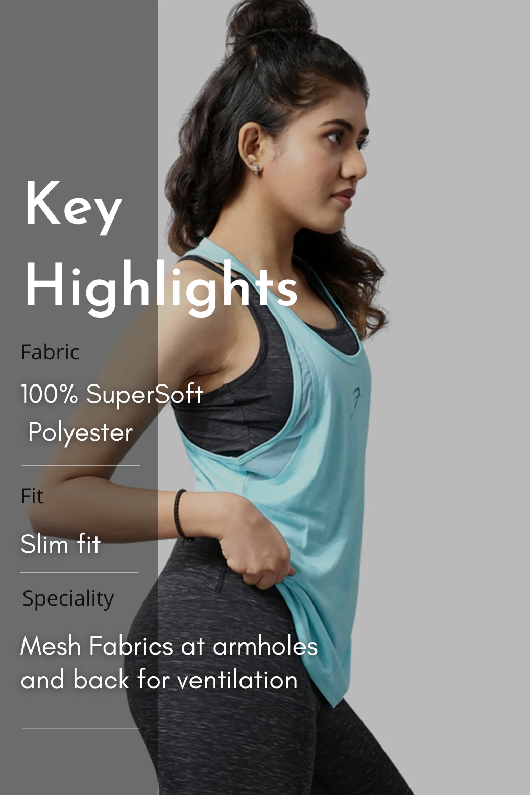 Bold Melange Tank Sky Blue - Image 6