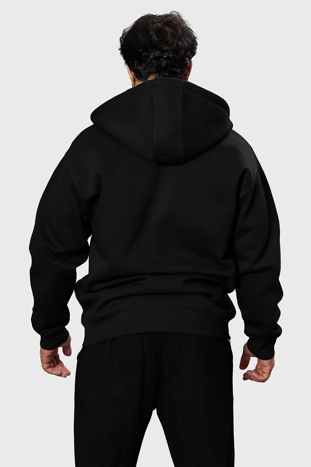 Brookline Oversized Jacket Black - Image 8