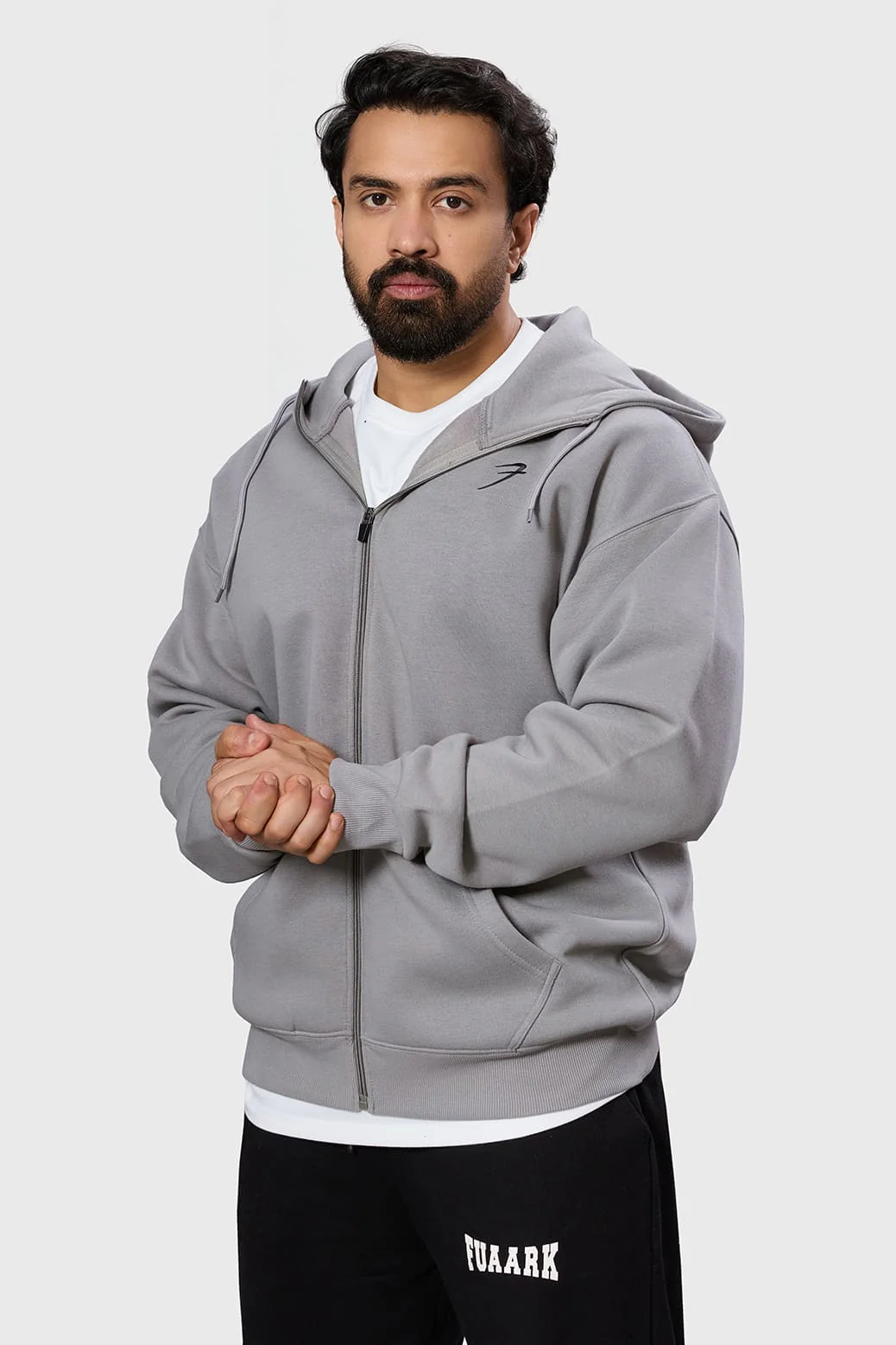 Brookline Oversized Jacket Grey - Image 7