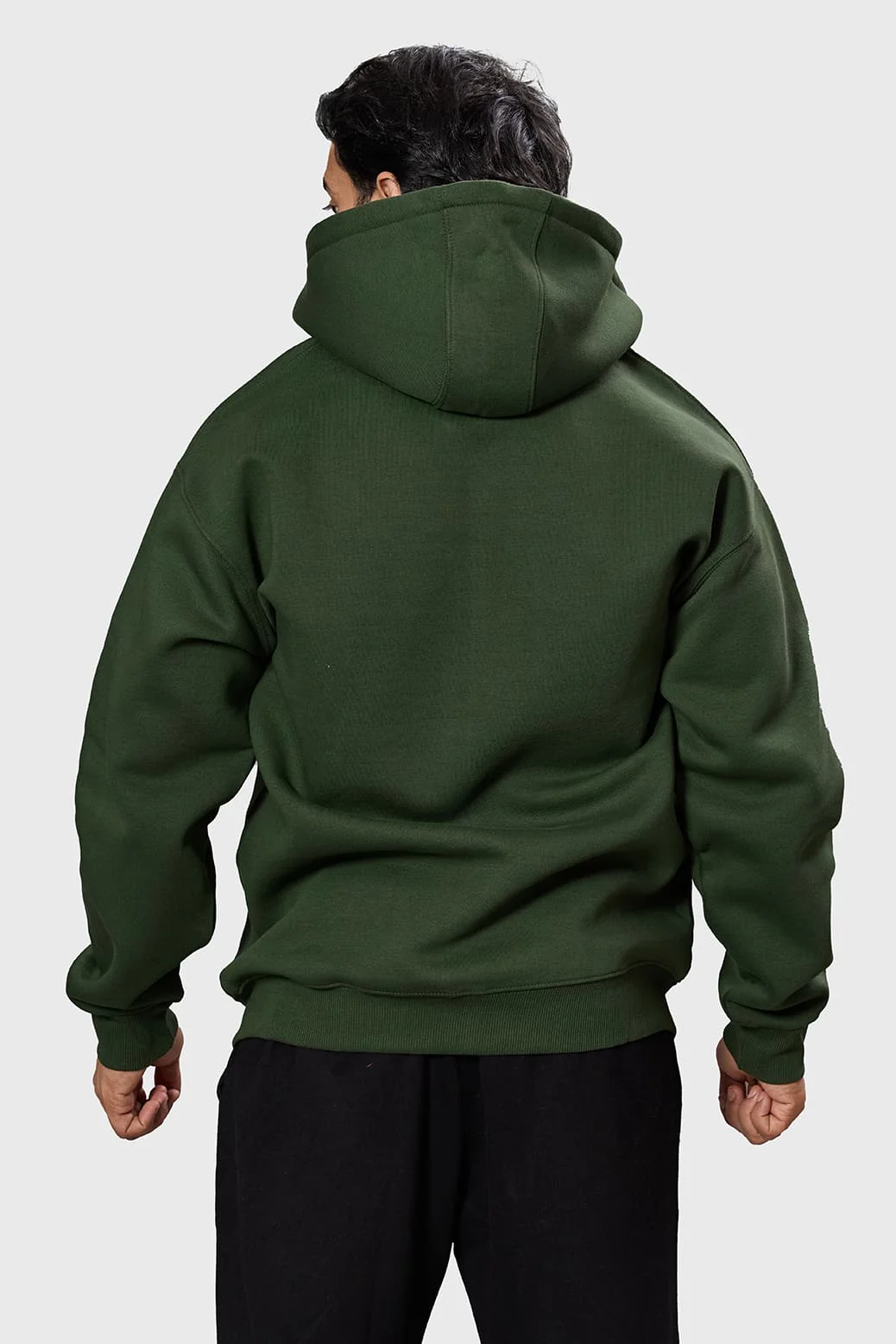 Brookline Oversized Jacket Olive - Image 7