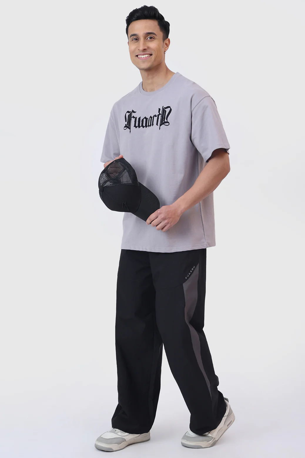 Brookline Oversized T-shirt Light Grey - Image 6