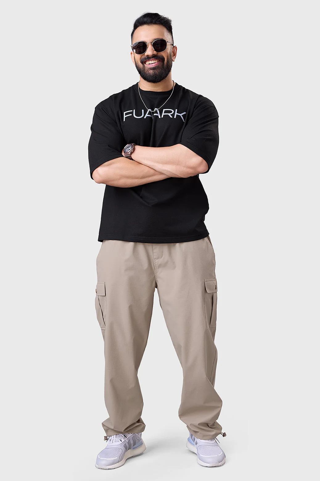 Carpenter Cargo Pants Beige - Image 2