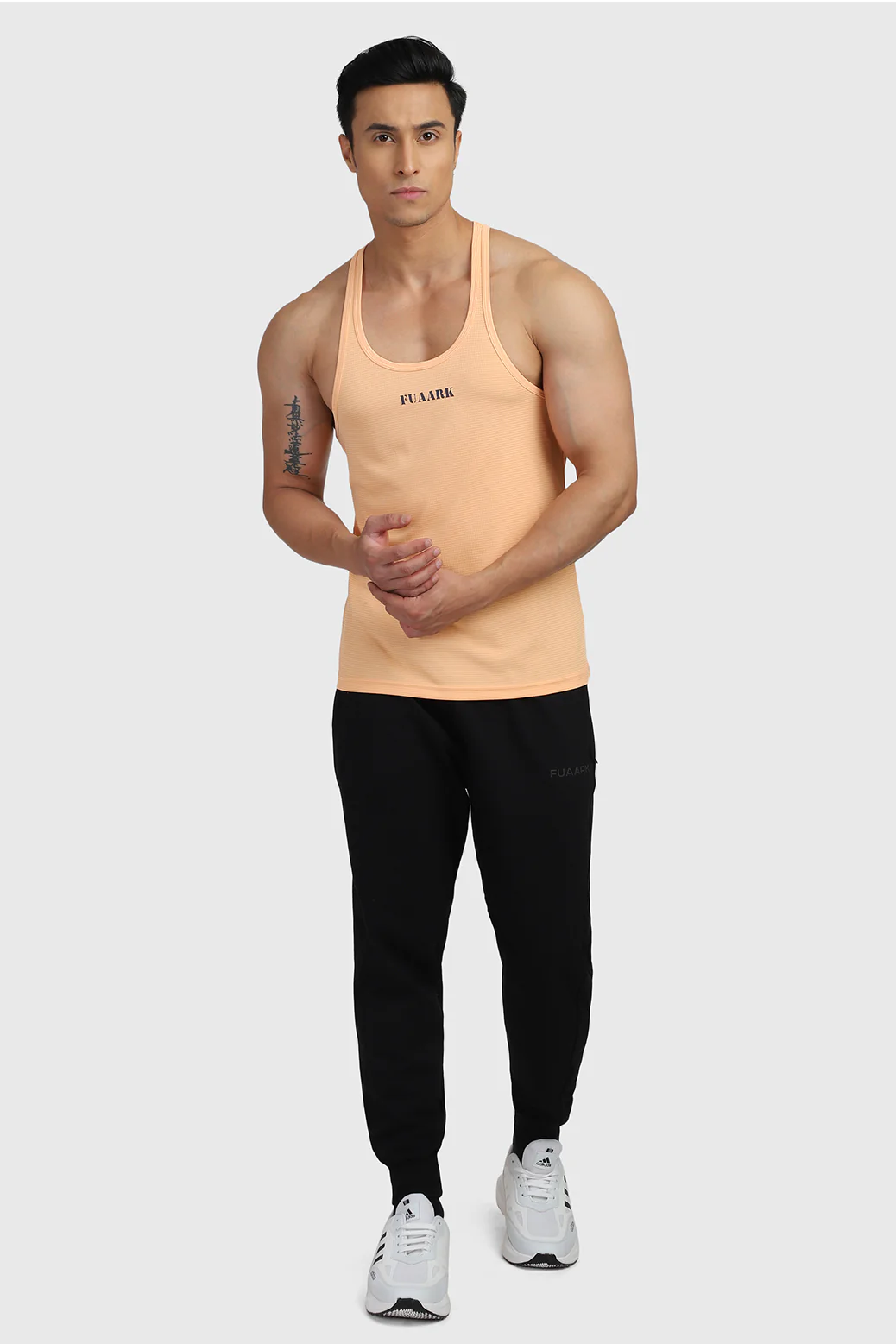 Checks Stringer Peach - Image 6