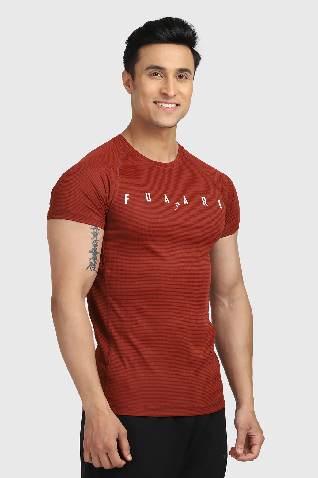 Checks T-shirt Salsa Rust - Image 5