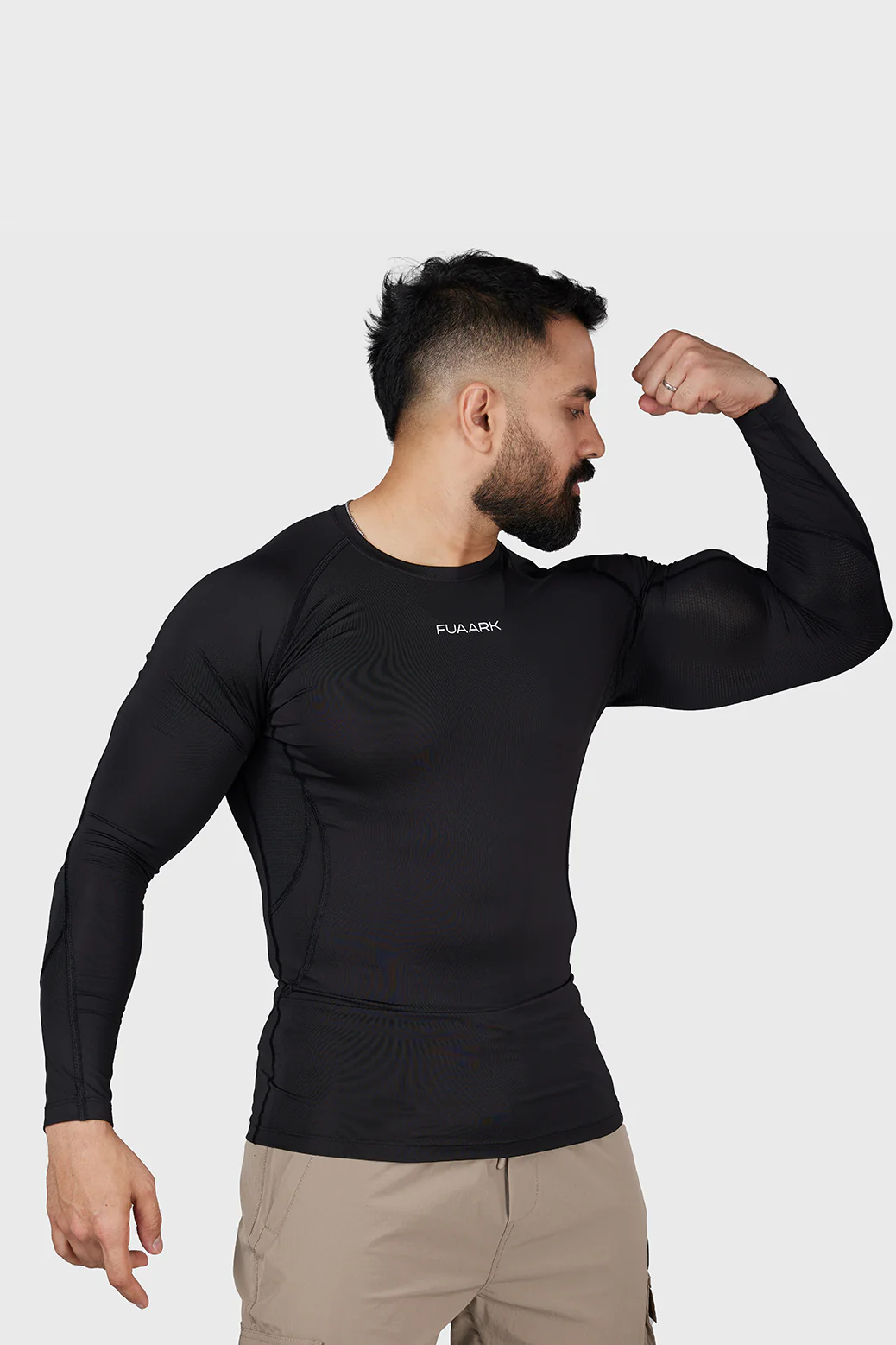 Compression 2.0 Full Sleeves T-shirt Black - Image 5
