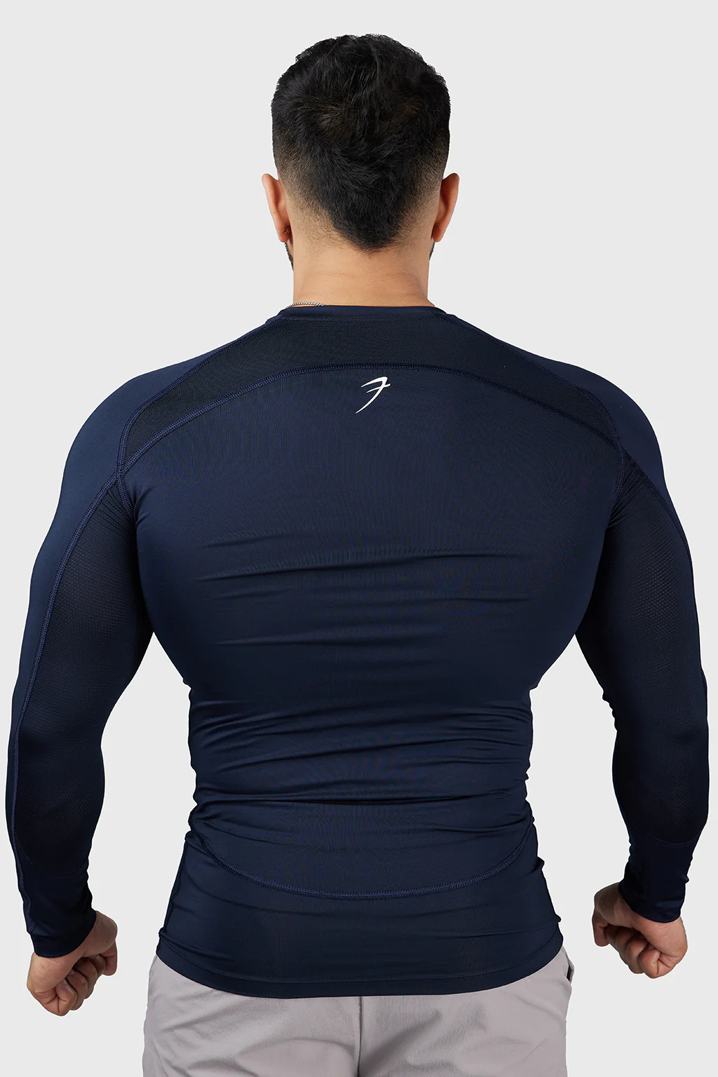 Compression 2.0 Full Sleeves T-shirt Navy - Image 6