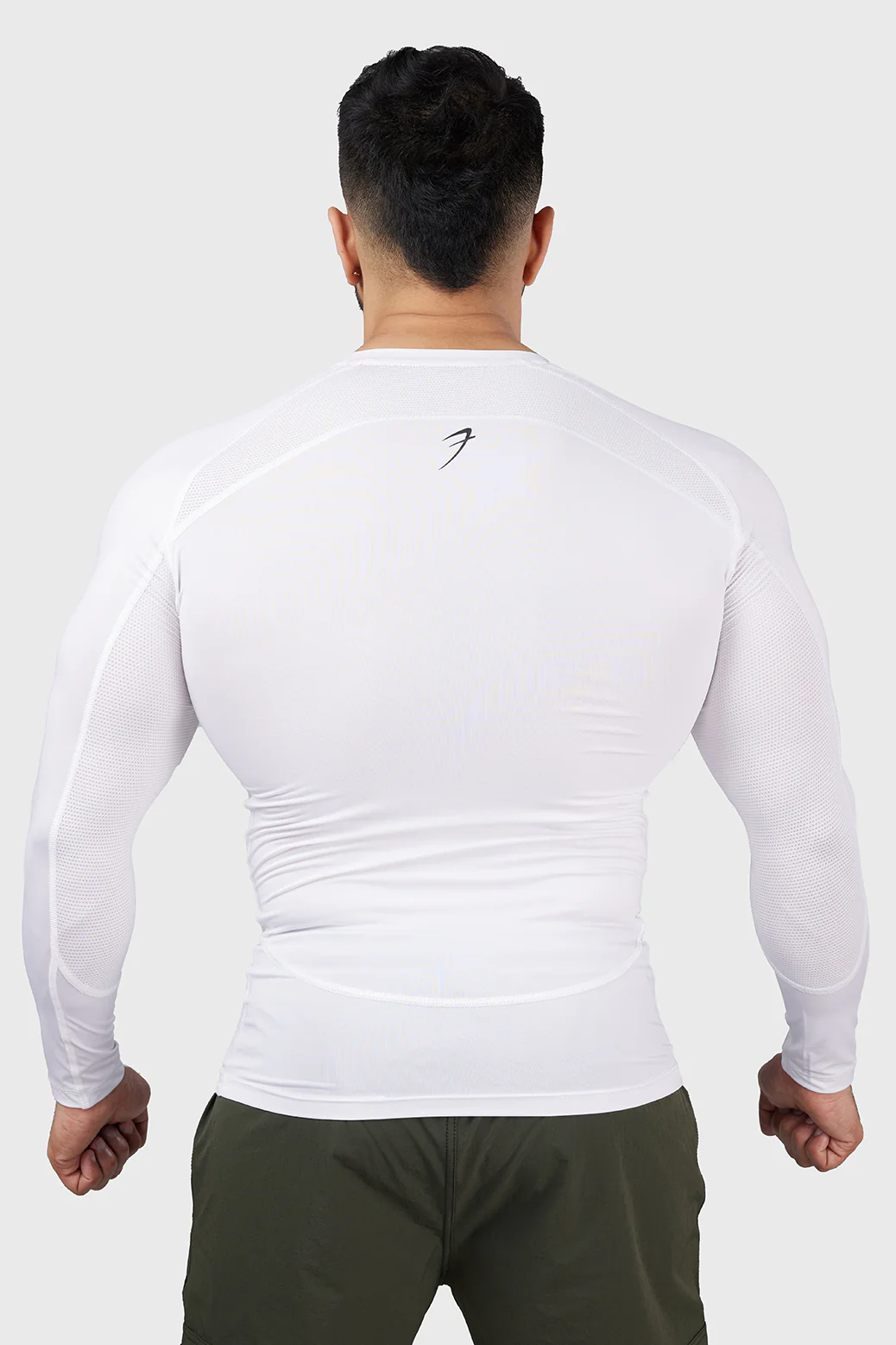 Compression 2.0 Full Sleeves T-shirt White - Image 6
