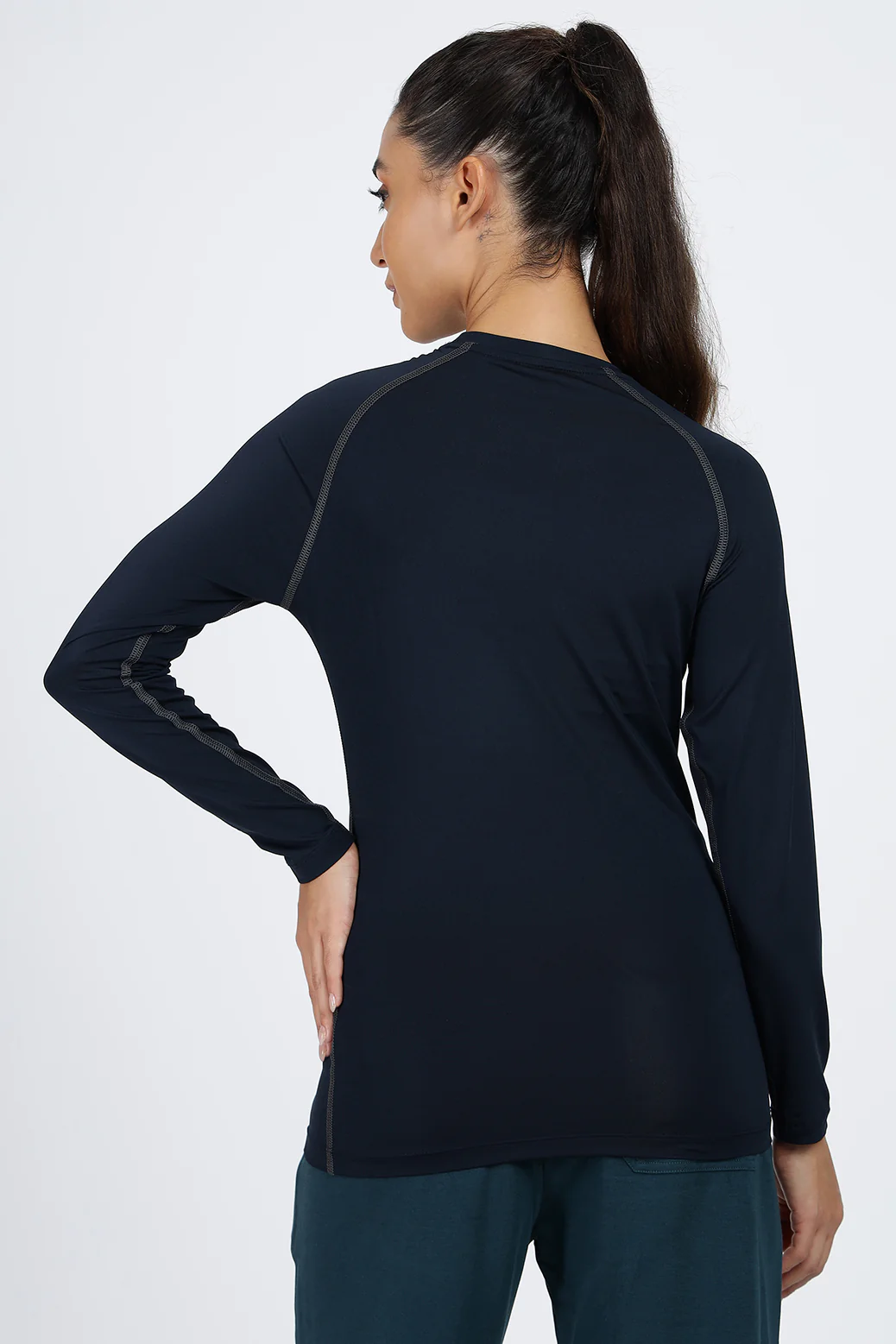 Compression Full T-shirt Navy - Image 7