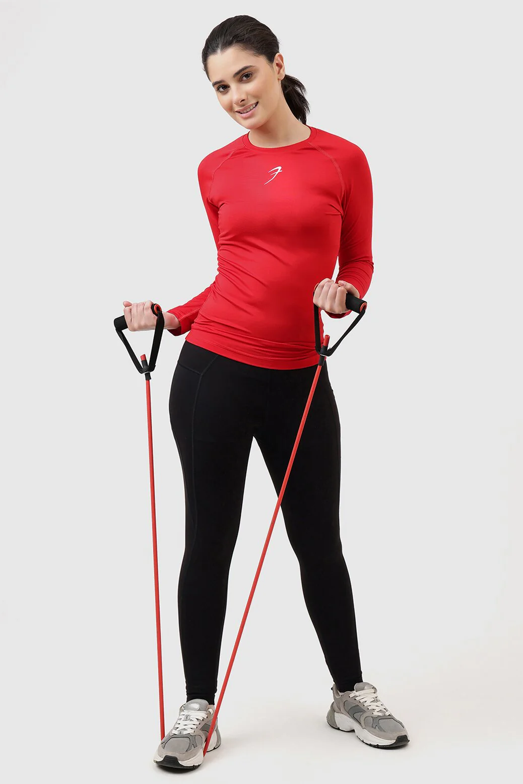 Compression Full T-shirt Red - Image 2