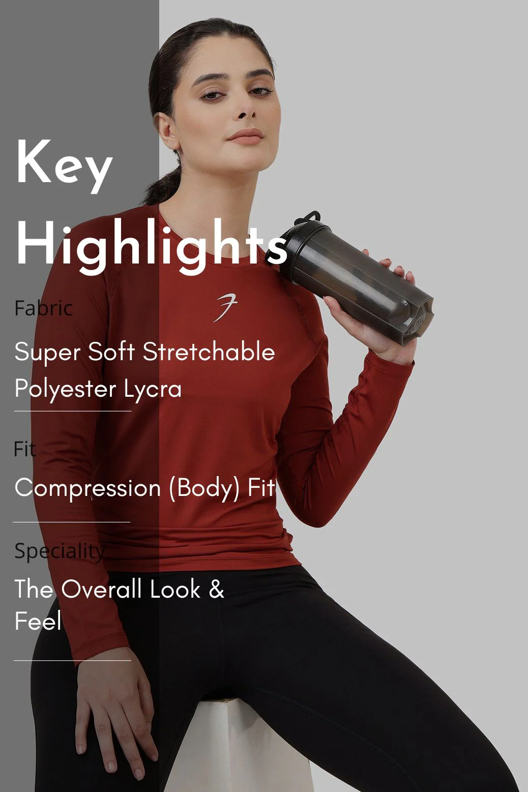 Compression Full T-shirt Salsa - Image 6