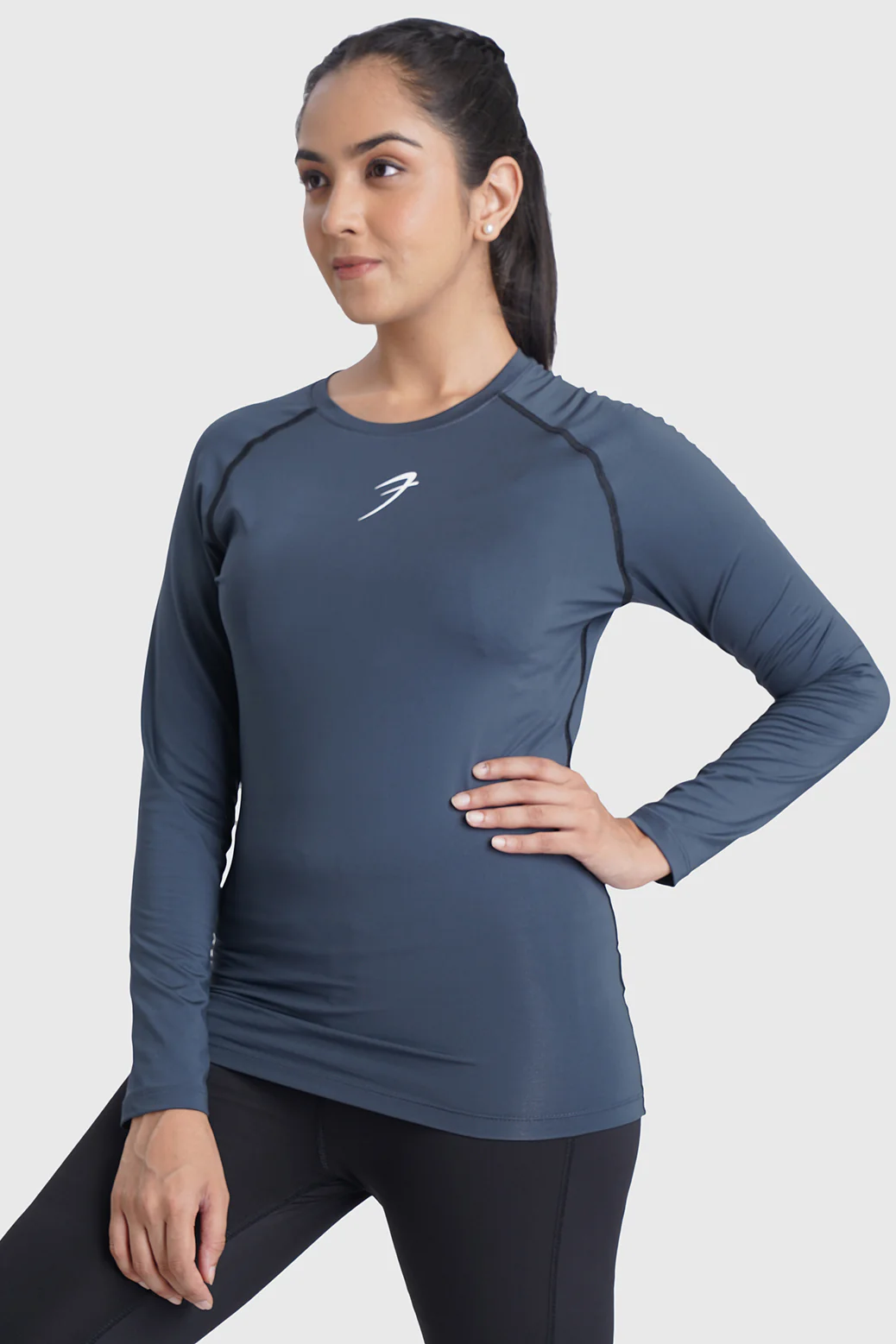 Compression Full T-shirt Grey - Image 5
