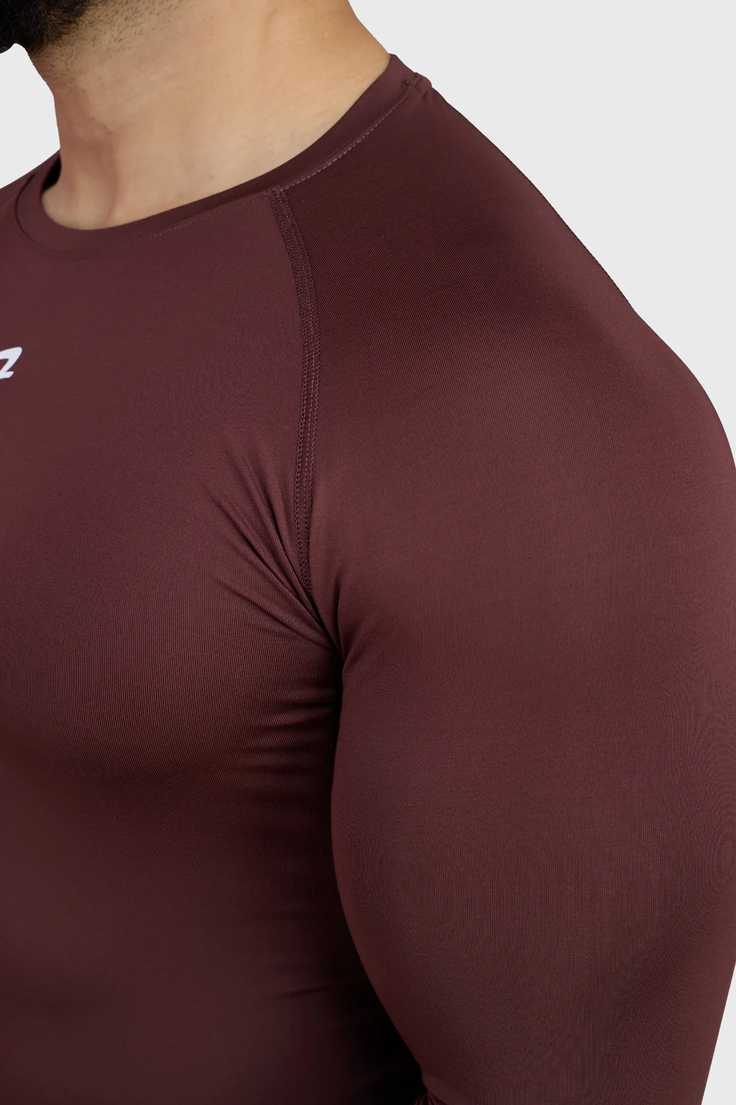 Compression Fullsleeves T-shirt Brown - Image 5