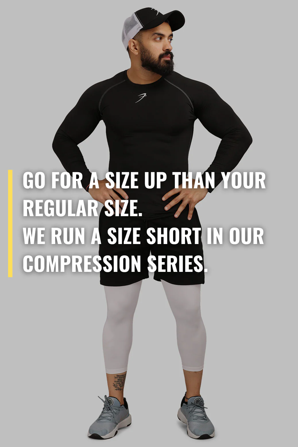 Compression Fullsleeves T-shirt Black - Image 3
