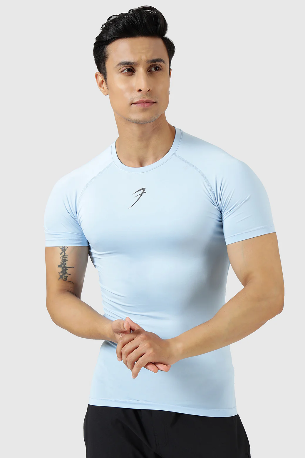 Compression T-shirt Glacial Blue - Image 2