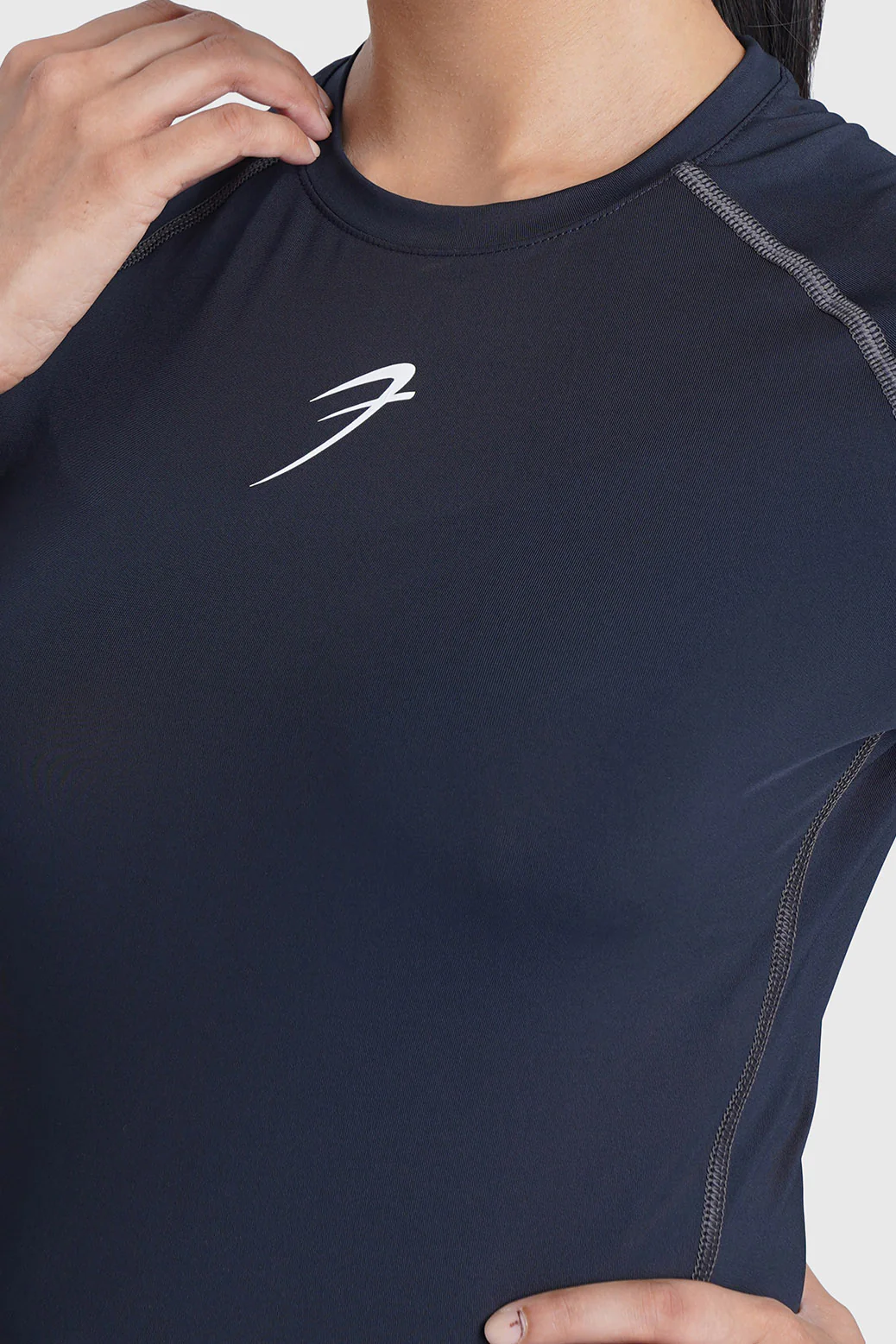 Compression T-shirt Navy - Image 3