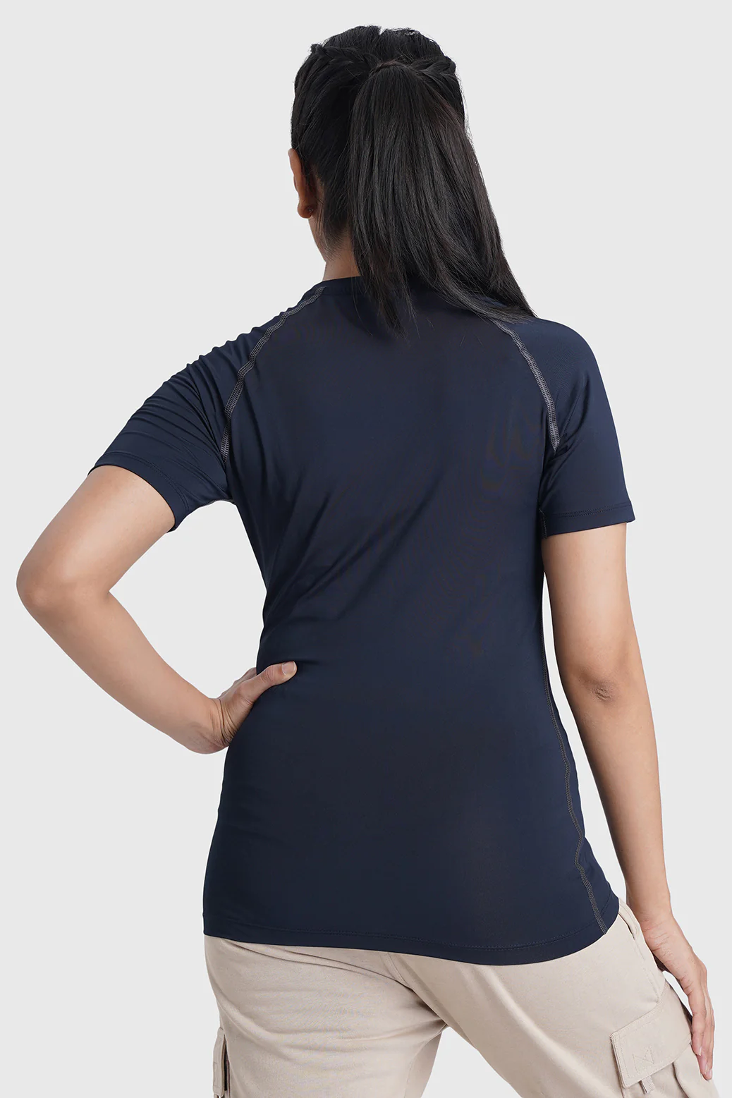 Compression T-shirt Navy - Image 5