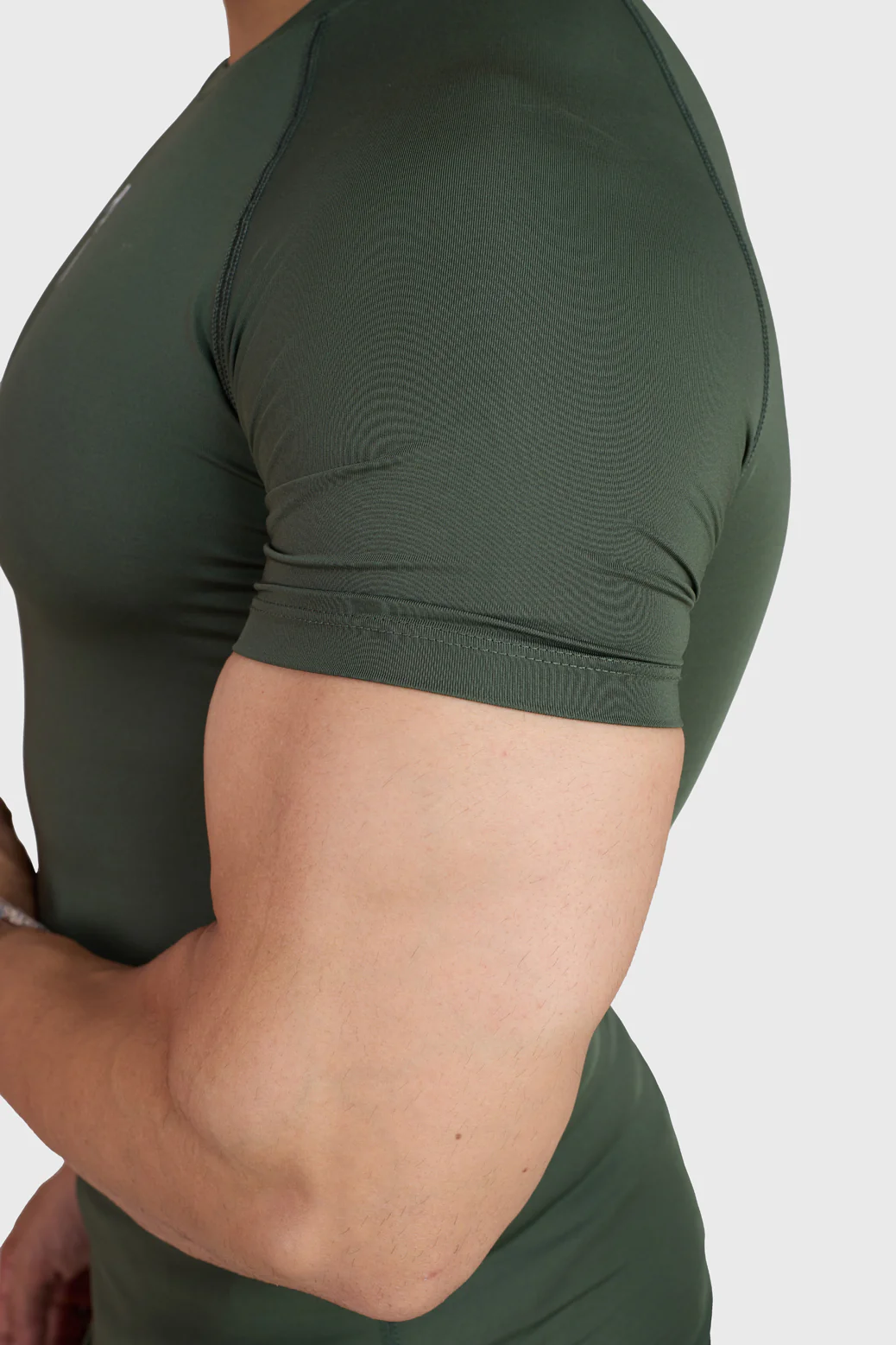 Compression T-shirt Olive - Image 4