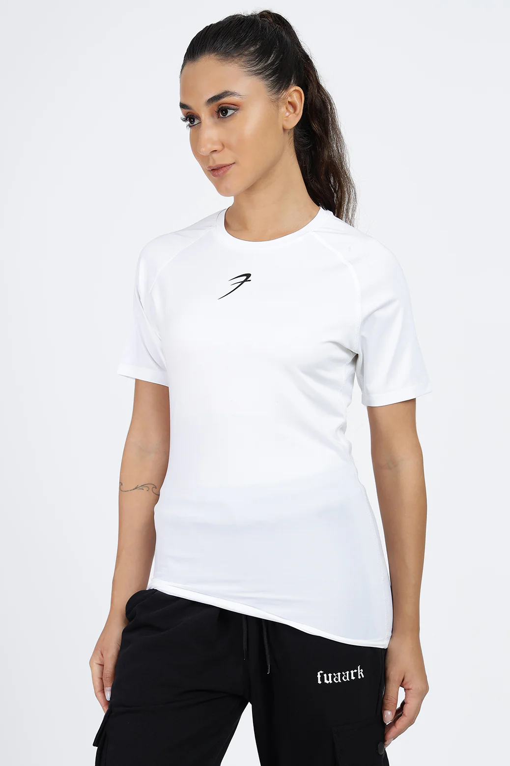 Compression T-shirt White - Image 5