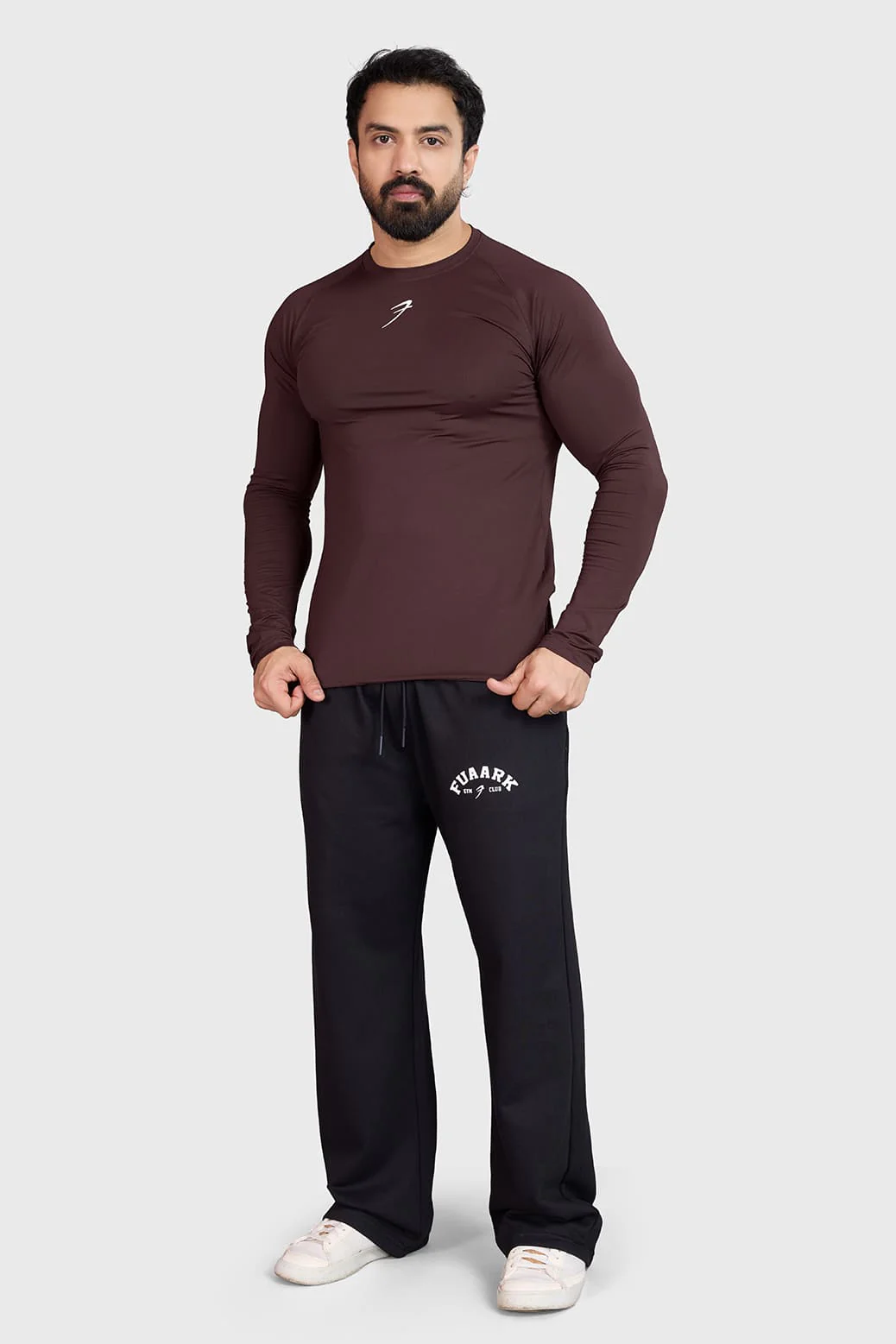 Core Fullsleeves T-shirt Brown - Image 2