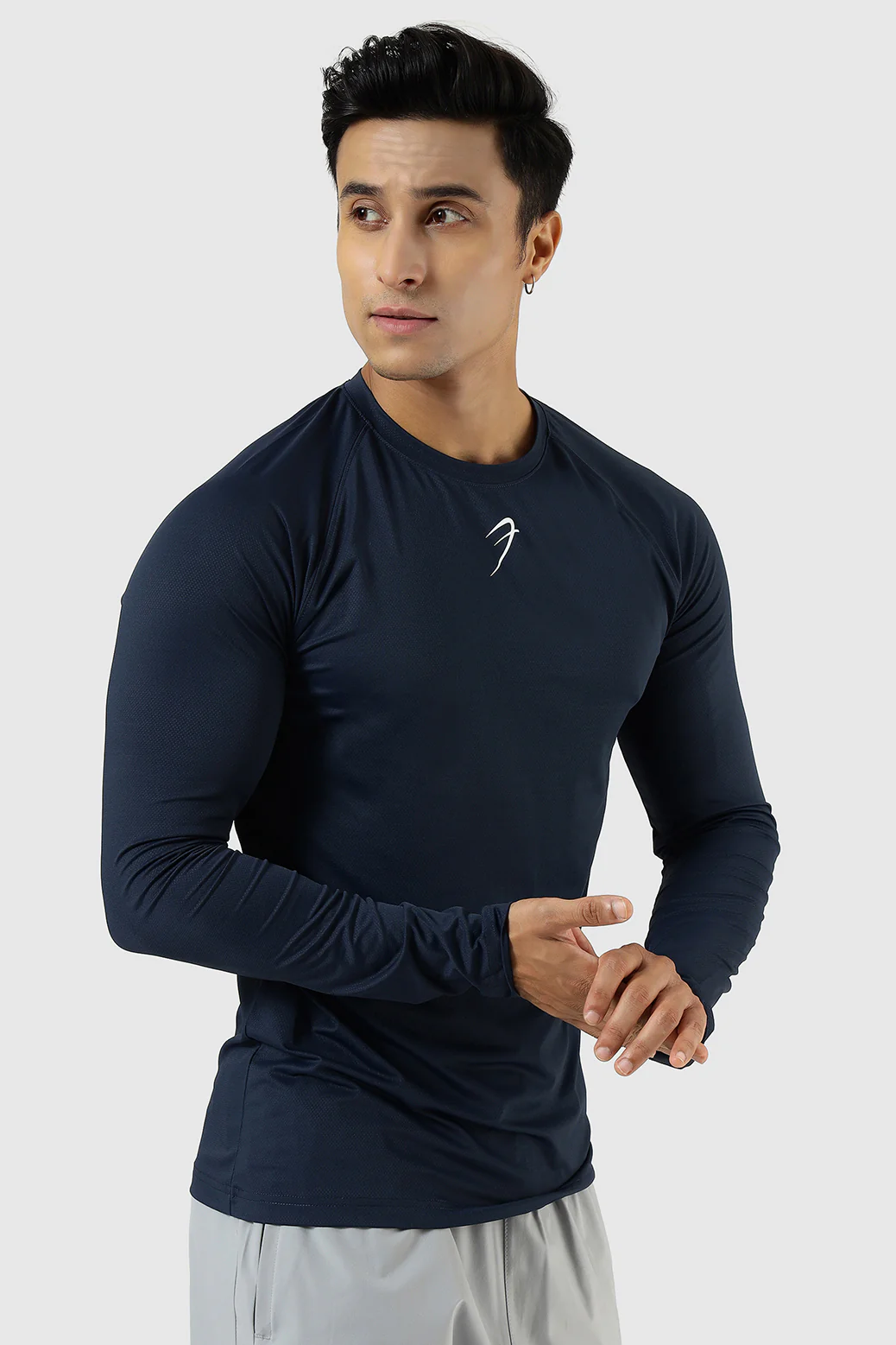 Core Fullsleeves T-shirt Navy - Image 6