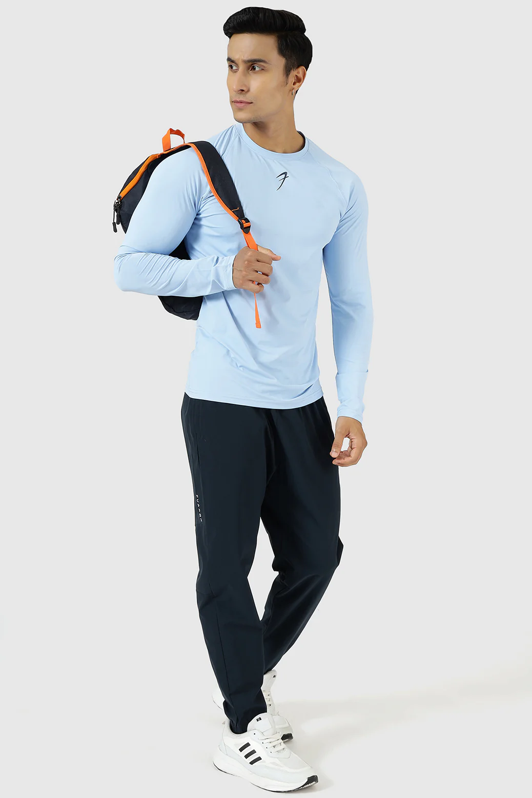 Core Fullsleeves T-shirt Sky Blue - Image 2