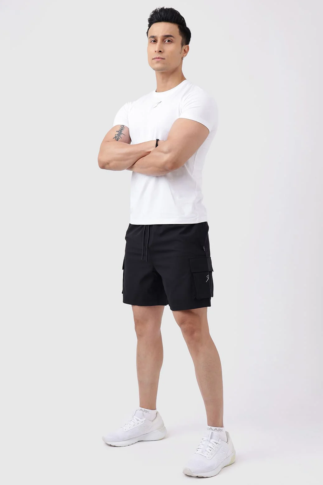 Delta Cargo Shorts Black - Image 2
