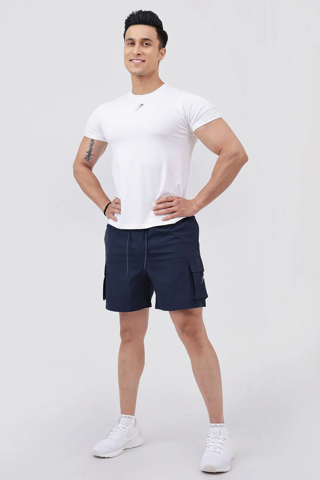 Delta Cargo Shorts Navy - Image 2