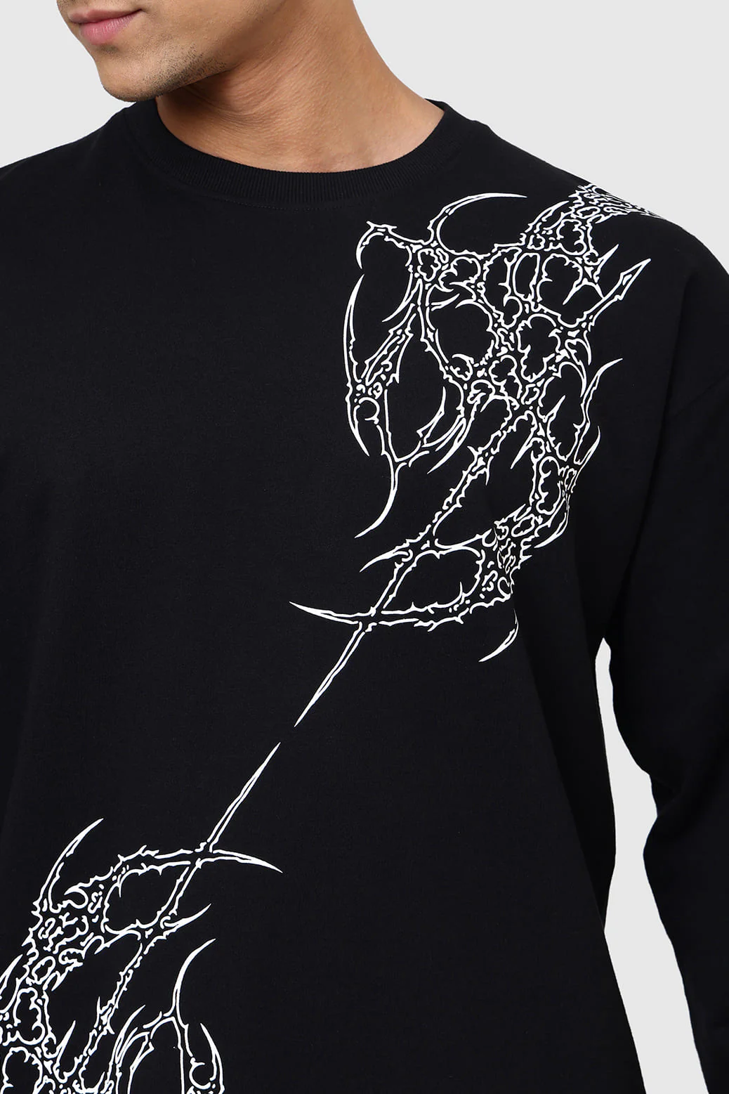 Die Lifting Fullsleeves T-shirt Black - Image 4