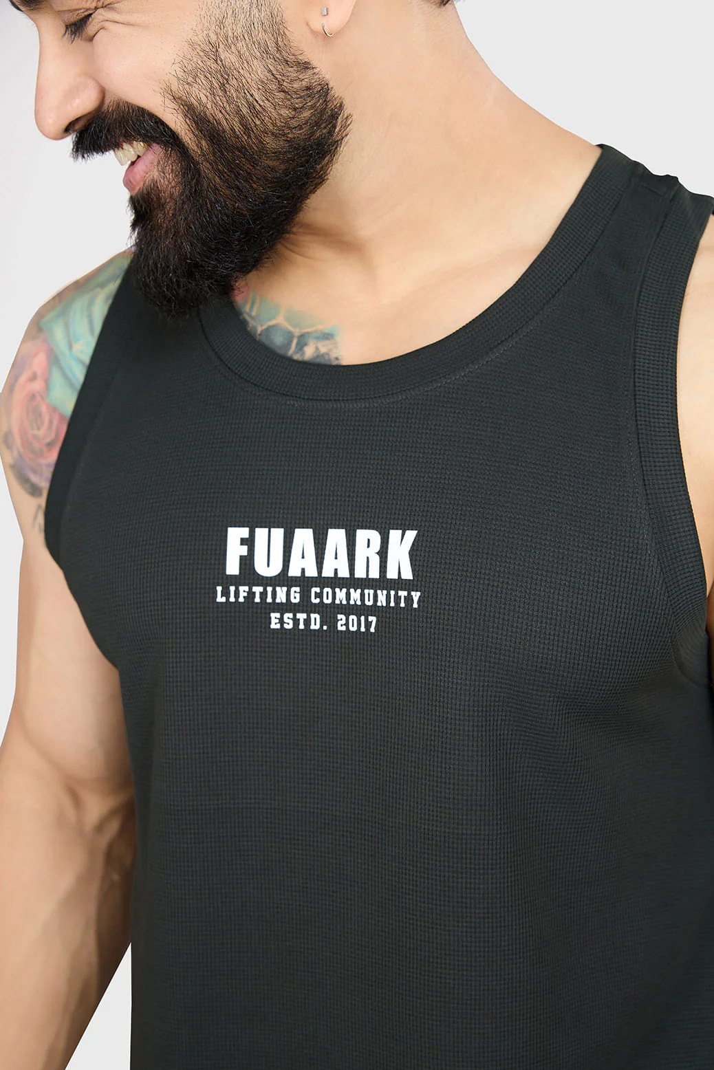 Drip Oversized Tank Olive - Image 3