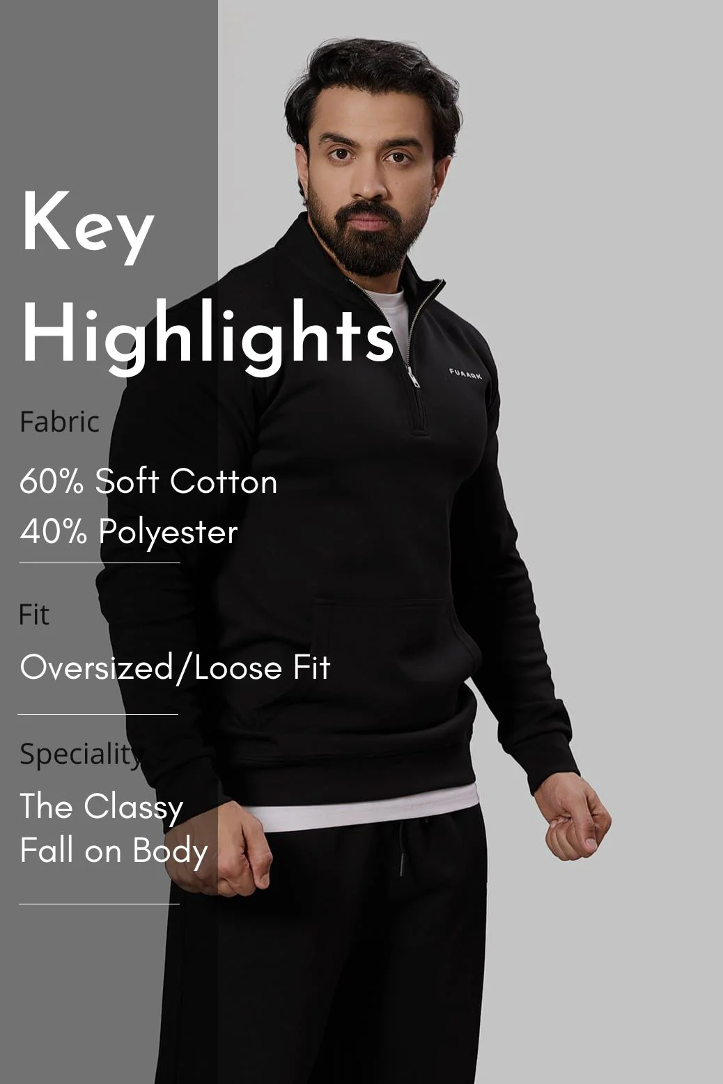 Eclipse Pullover Black - Image 8