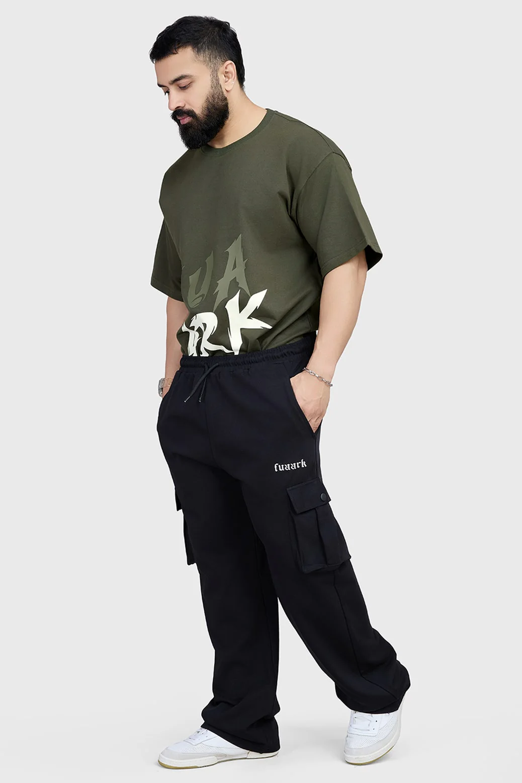 Edge Oversized T-shirt Olive - Image 6