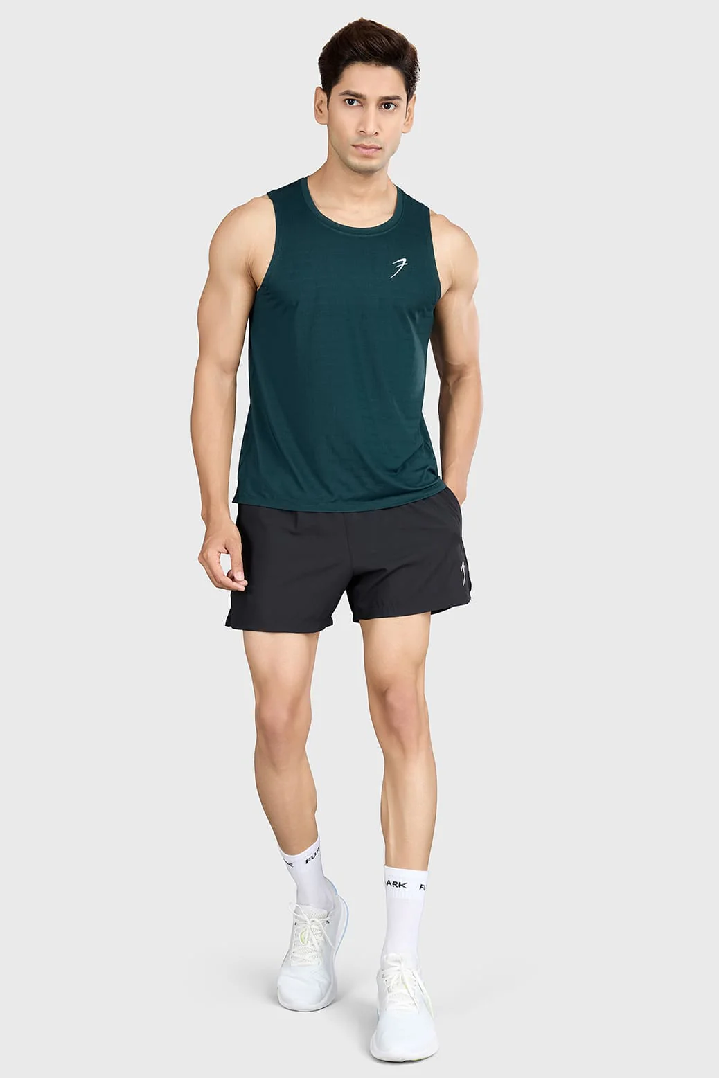 Ember Running Tank Bottle Green - Image 2