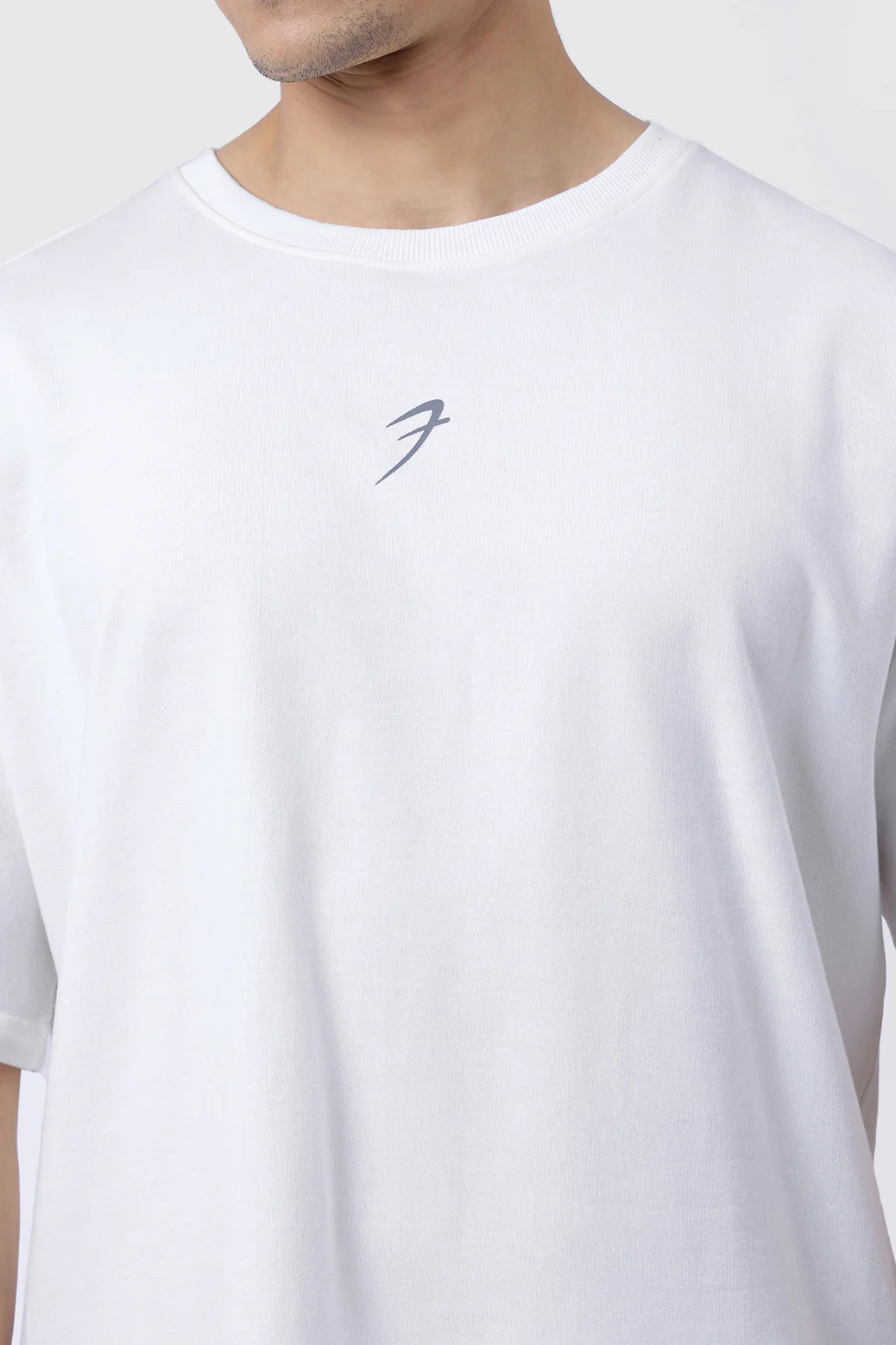 Fortitude Oversized T-shirt White - Image 3