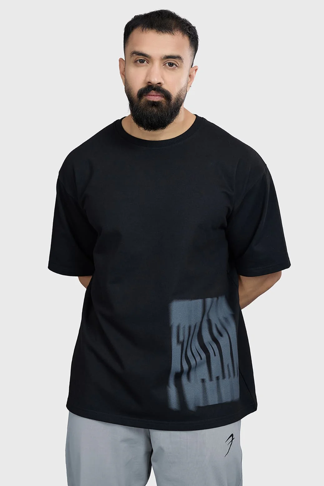 Gorilla Oversized T-shirt Black - Image 8