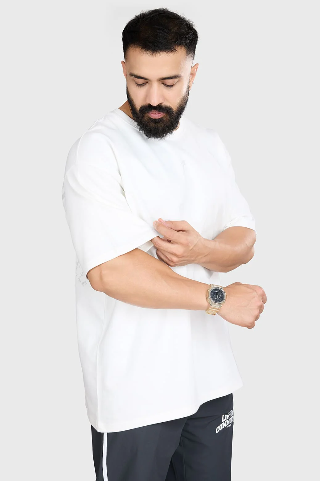 Heavyweight Oversized T-shirt White - Image 2
