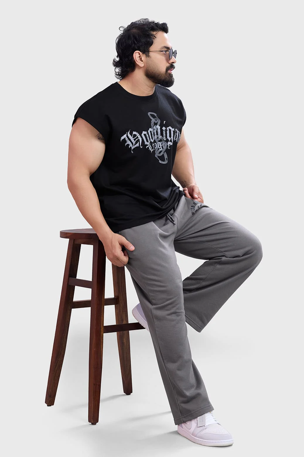 Hoonigans Capsleeves Tank Black - Image 3