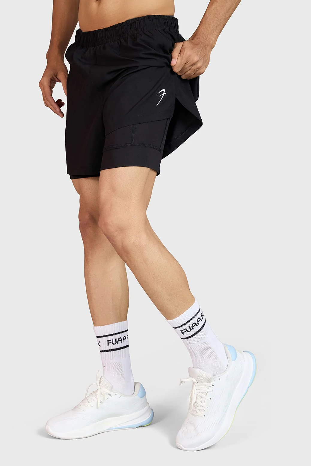 Hyper 5" Running  Shorts Black - Image 2