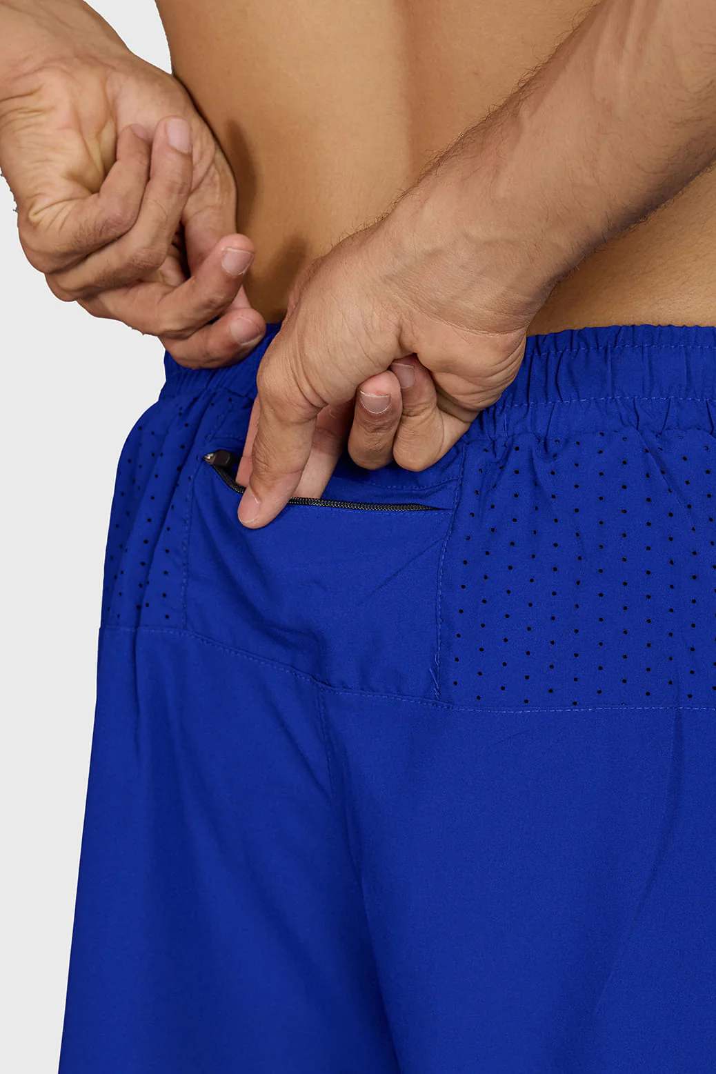 Hyper 5" Running  Shorts Blue - Image 3